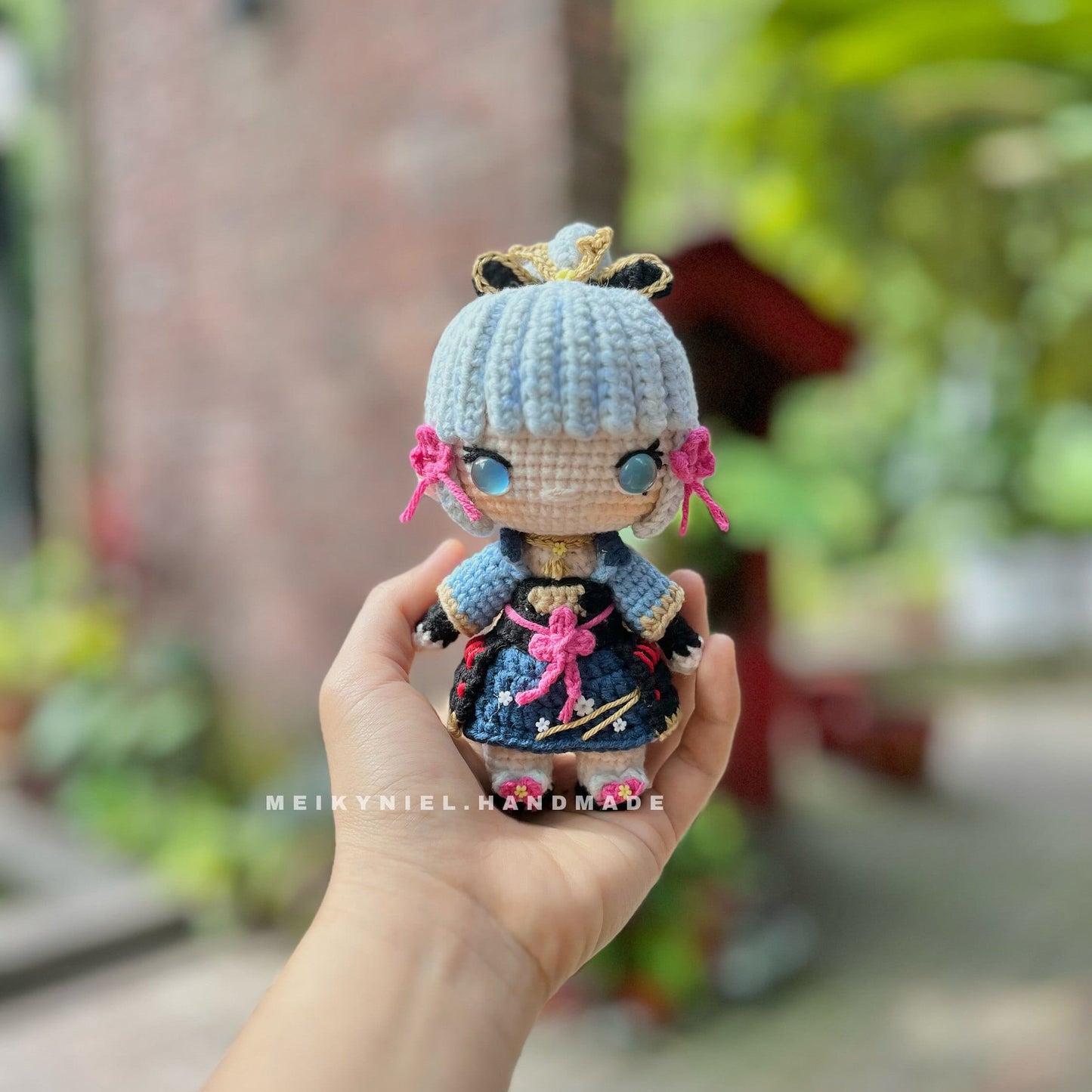Crochet PDF Pattern: "AYAKA" Chibi Amigurumi