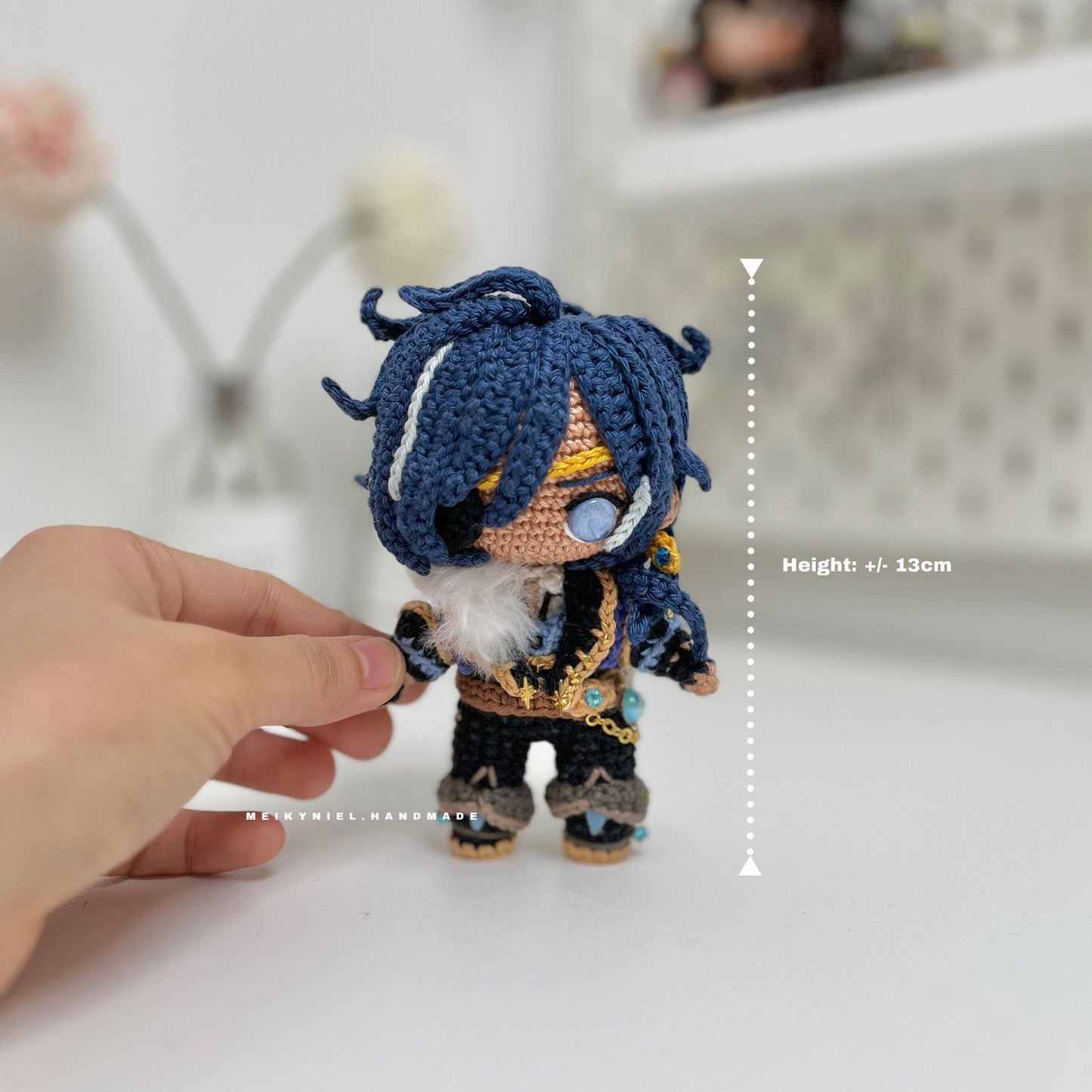Crochet PDF Pattern: "KAEYA" Chibi Amigurumi
