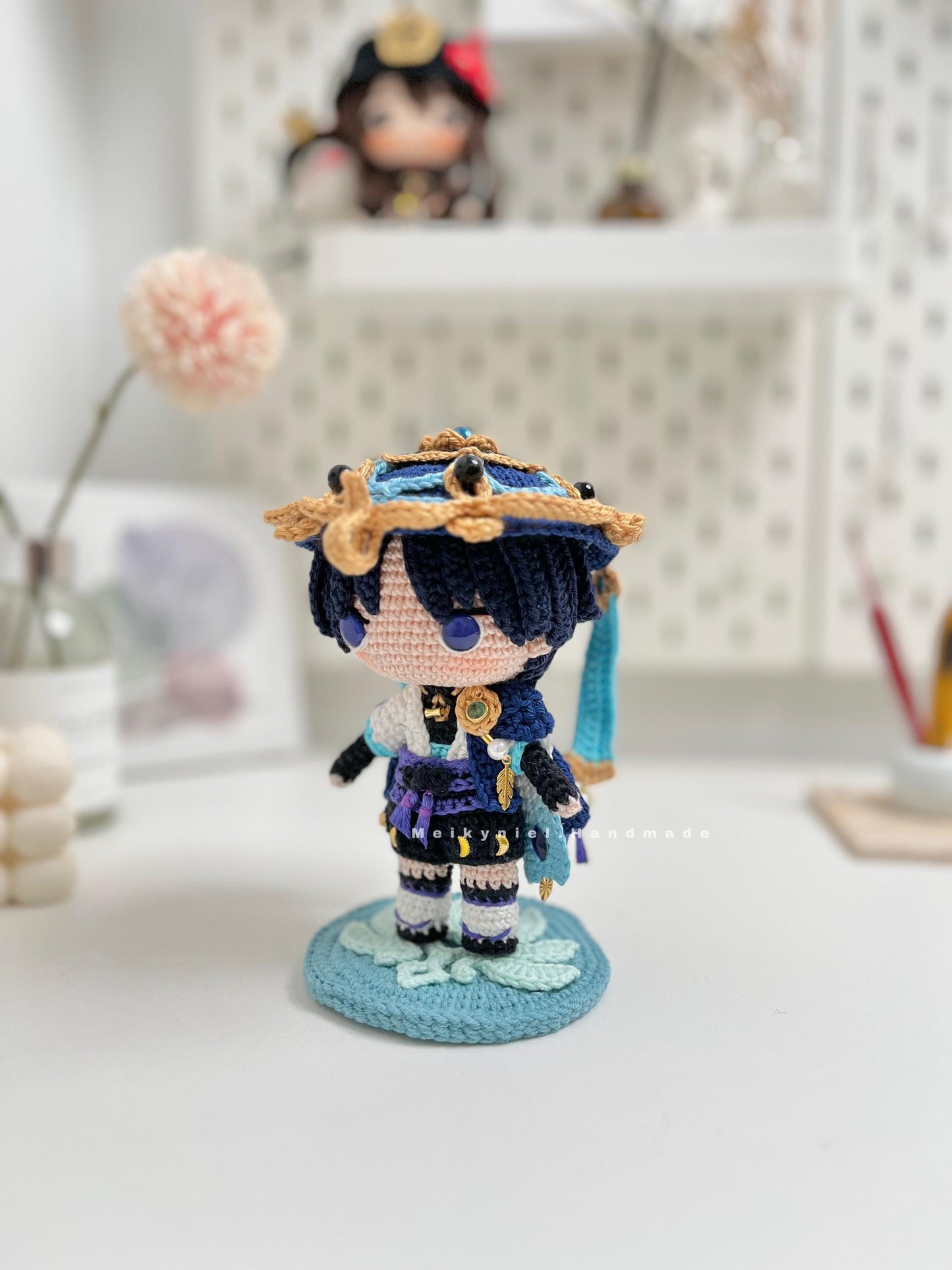 Crochet PDF Pattern: "WANDERER" Chibi Amigurumi