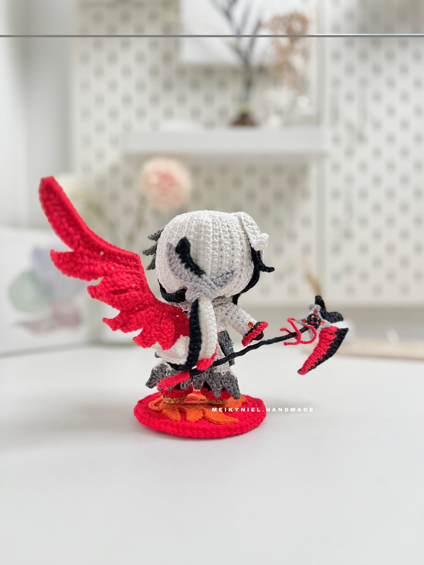 Crochet PDF Pattern: "ARLECCHINO" Chibi Amigurumi