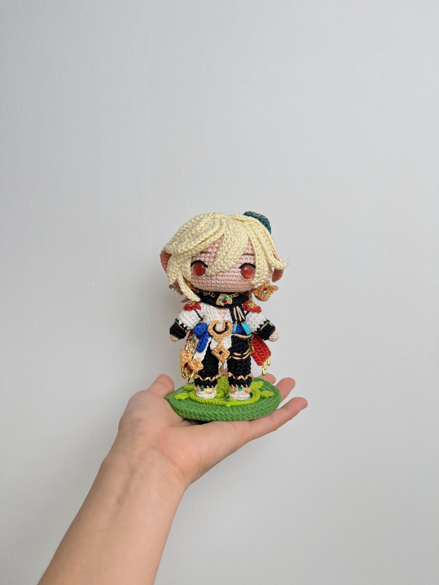 Crochet PDF Pattern: "KAVEH" Chibi Amigurumi