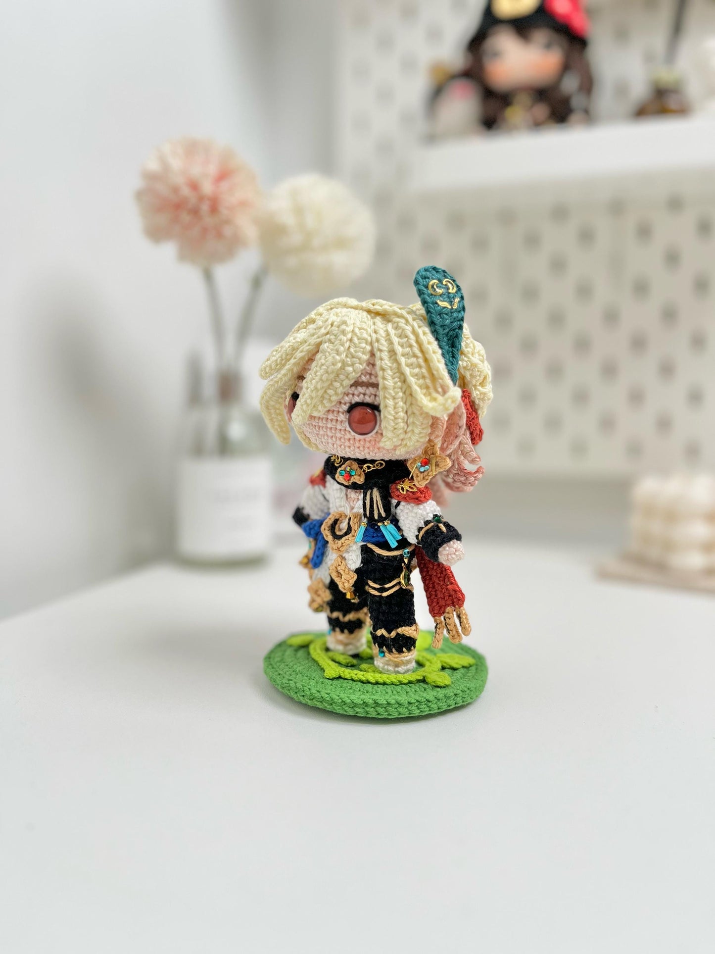 Crochet PDF Pattern: "KAVEH" Chibi Amigurumi