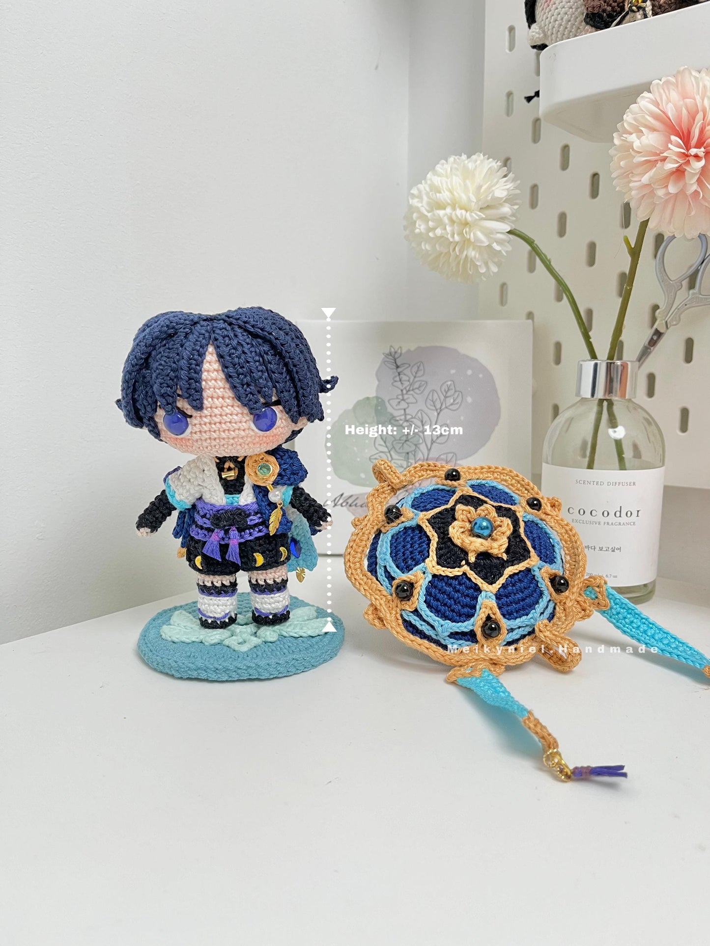 Crochet PDF Pattern: "WANDERER" Chibi Amigurumi