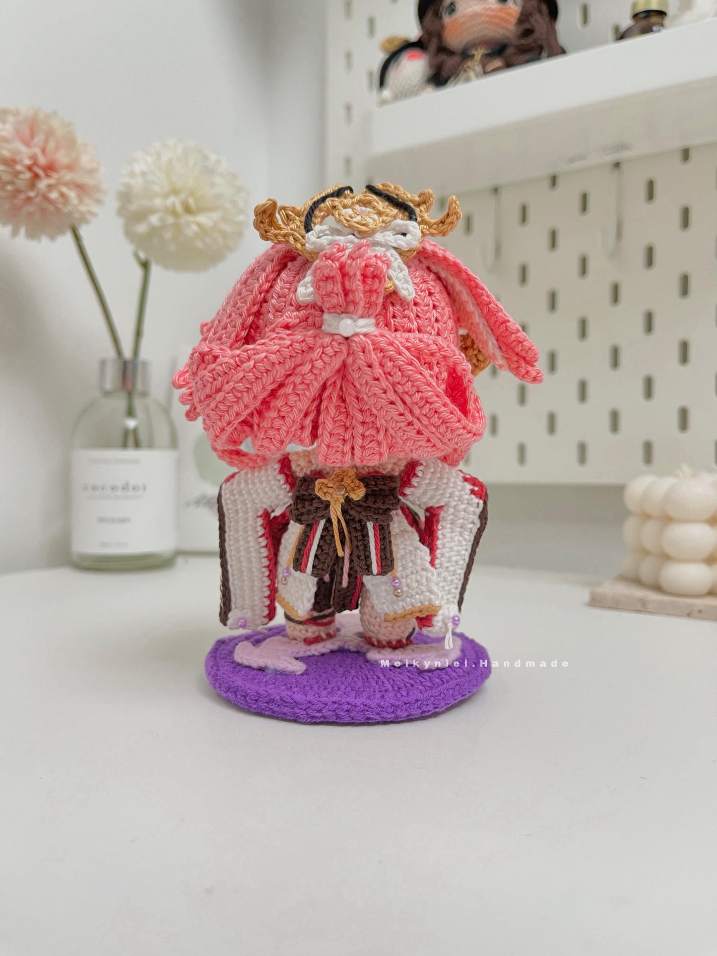 Crochet PDF Pattern: "YAE MIKO" Chibi Amigurumi