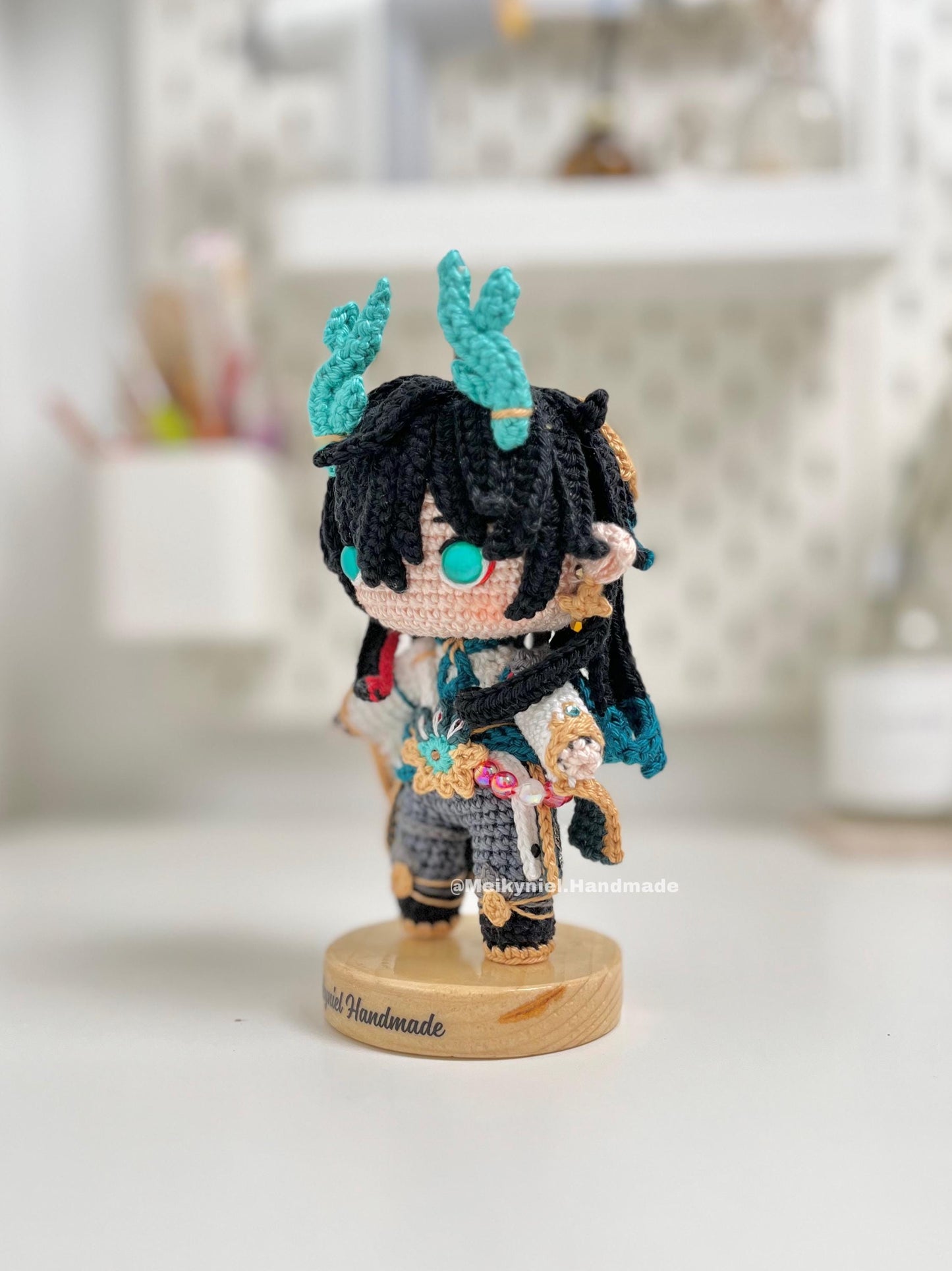 Crochet PDF Pattern: "DAN HENG" Chibi Amigurumi