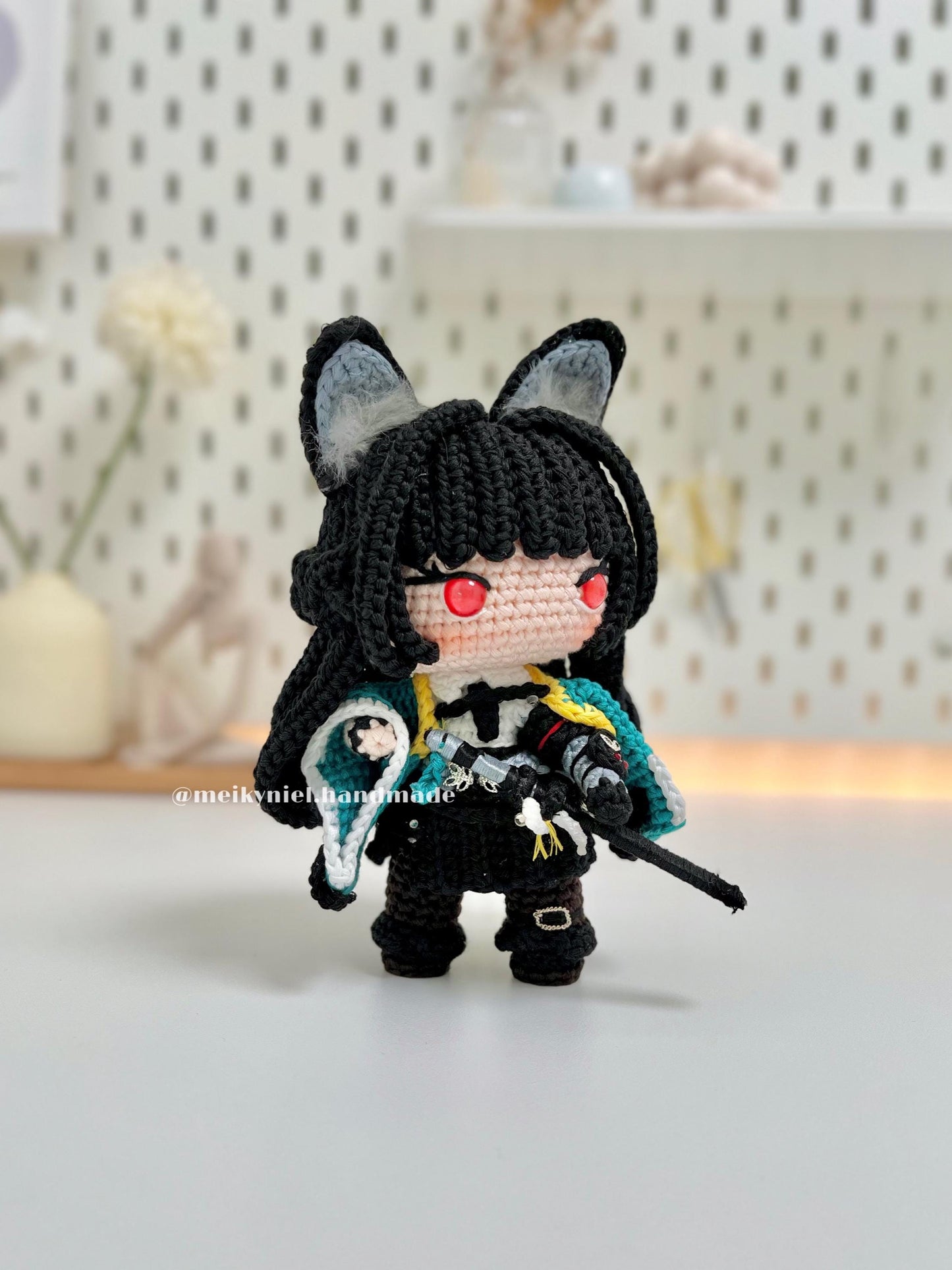 Crochet PDF Pattern: "MIYABI" Chibi Amigurumi