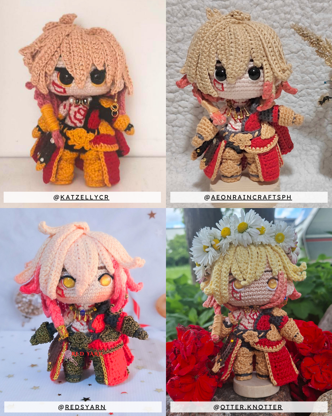 Crochet PDF Pattern: "MYDEI" Chibi Amigurumi