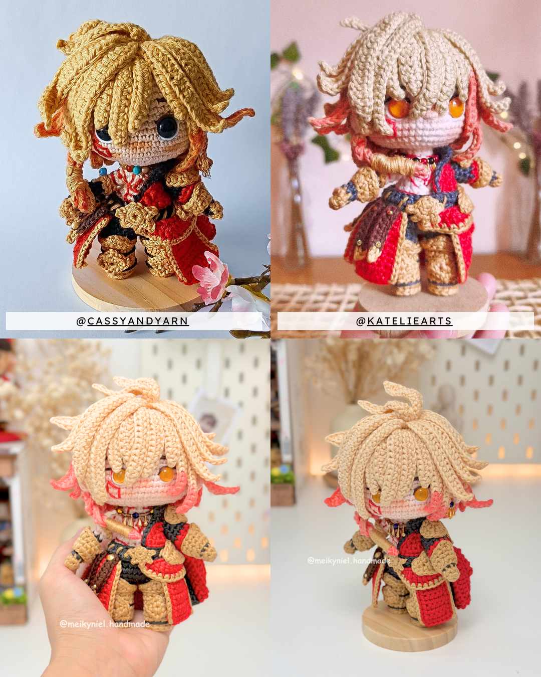Crochet PDF Pattern: "MYDEI" Chibi Amigurumi
