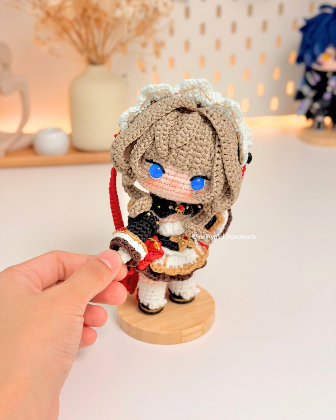 Crochet PDF Pattern: "SANDRONE" Chibi Amigurumi