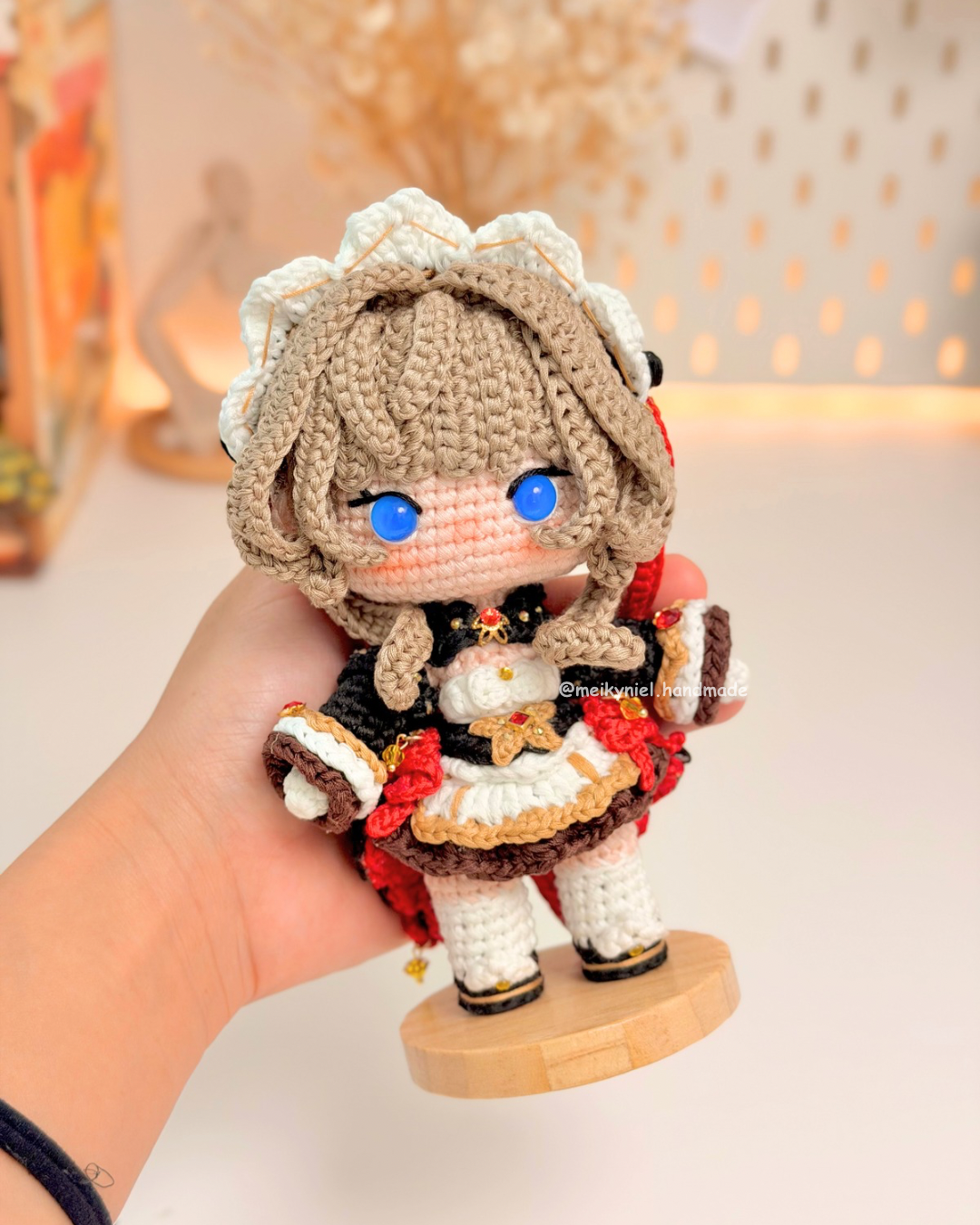 Crochet PDF Pattern: "SANDRONE" Chibi Amigurumi