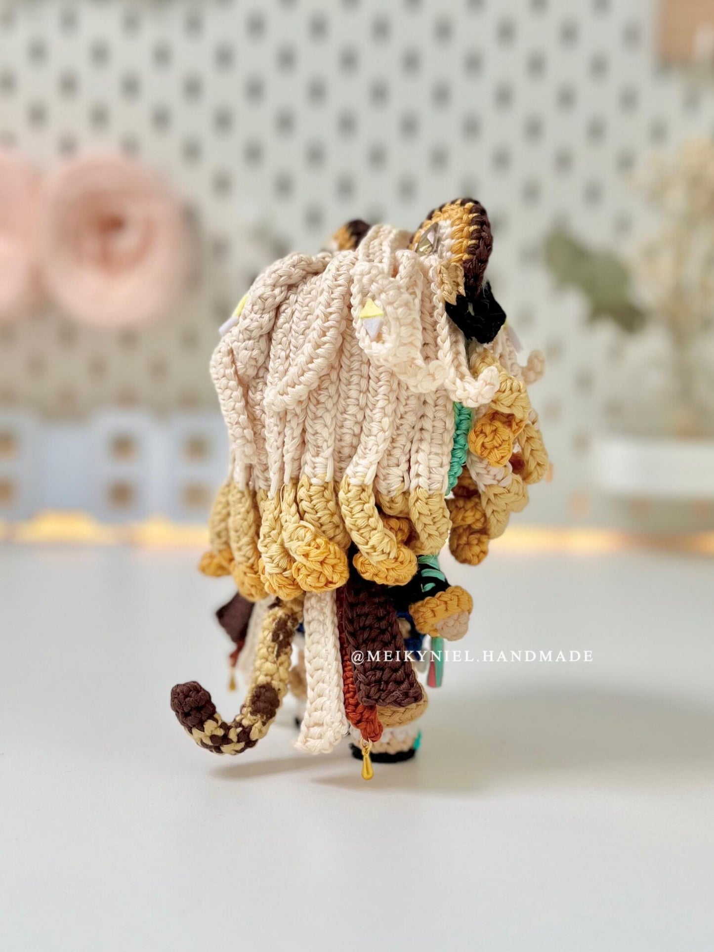 Crochet PDF Pattern: "XILONEN" Chibi Amigurumi