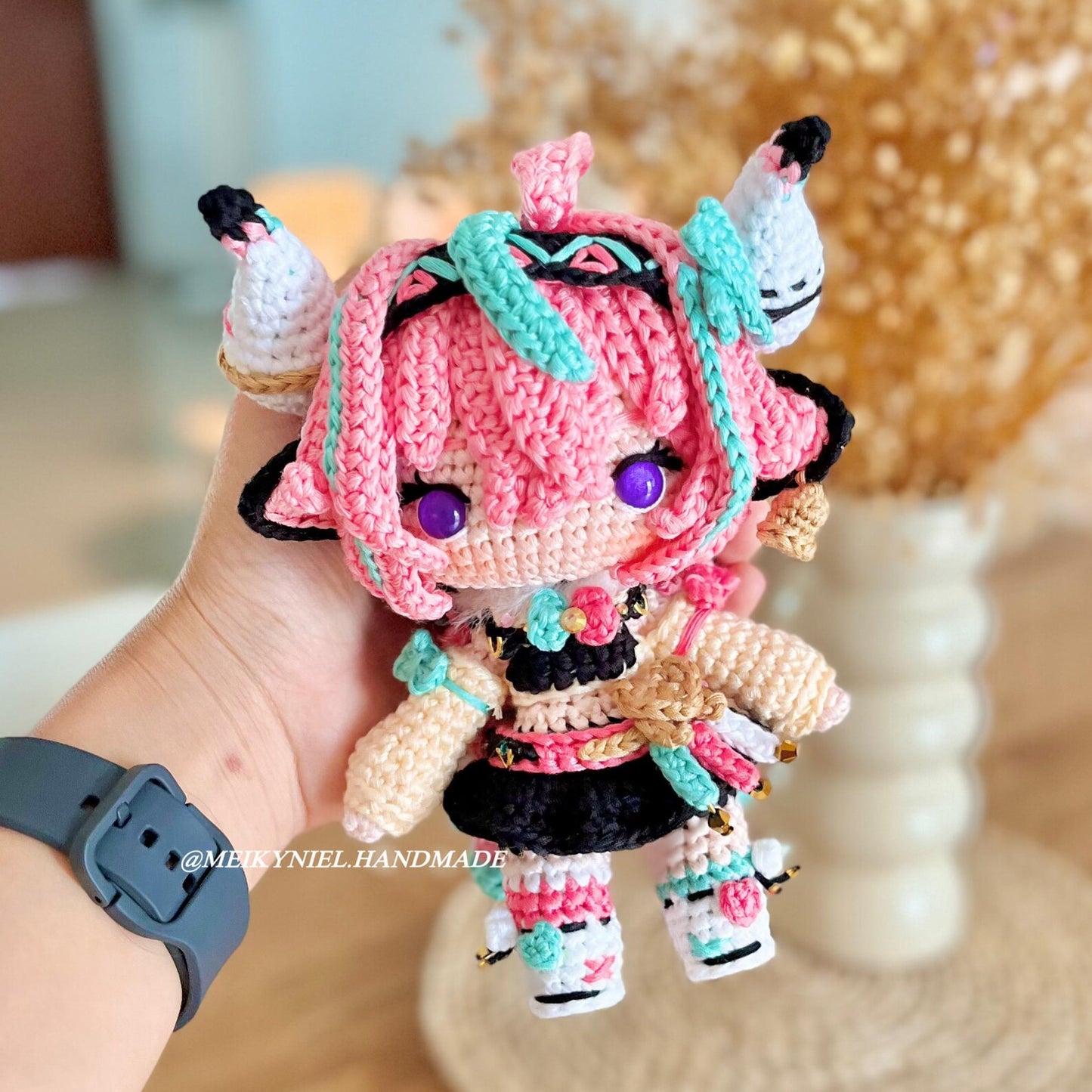 Crochet PDF Pattern: "VARESA" Chibi Amigurumi