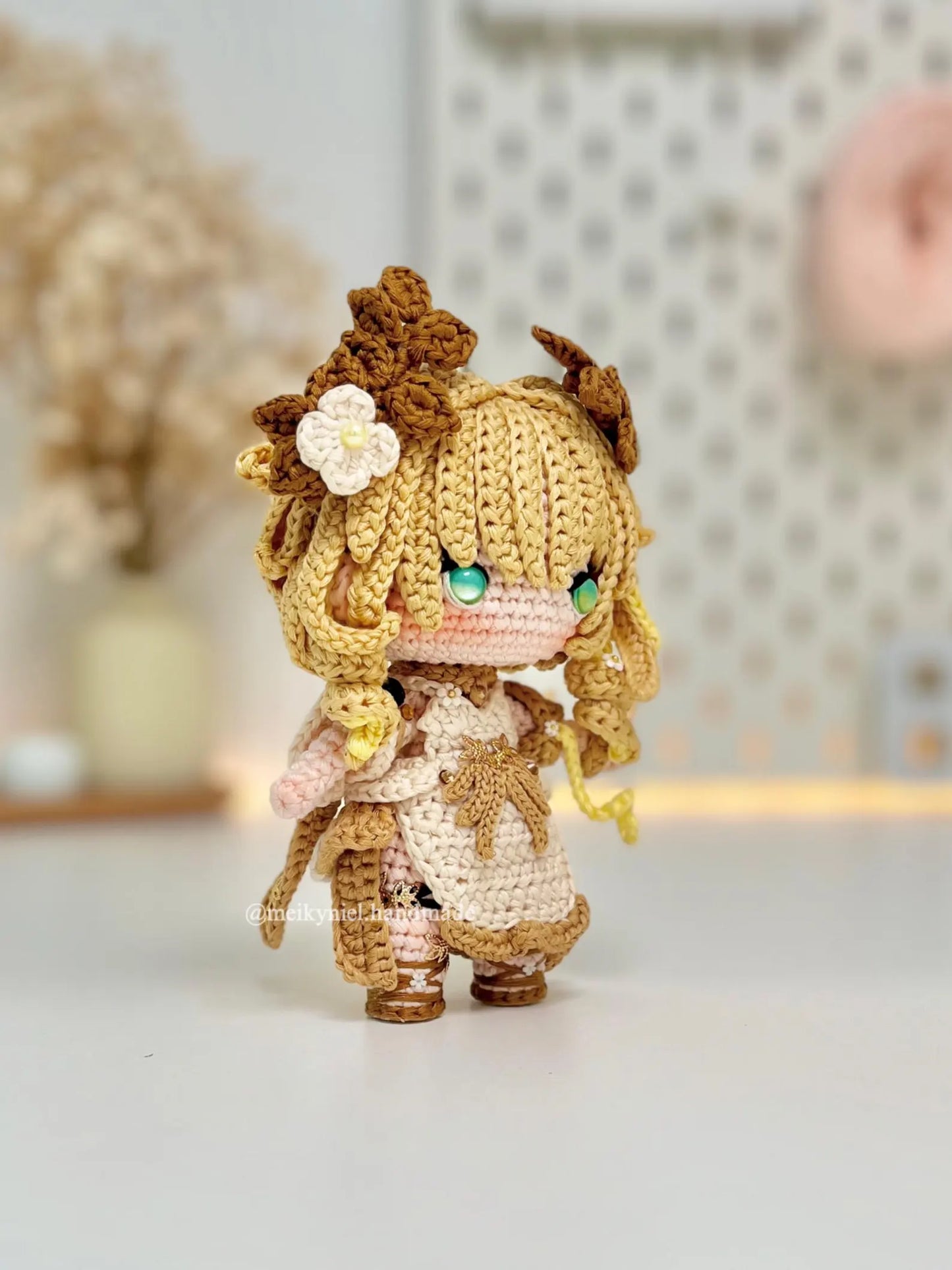 Crochet PDF Pattern: "AGLAEA" Chibi Amigurumi
