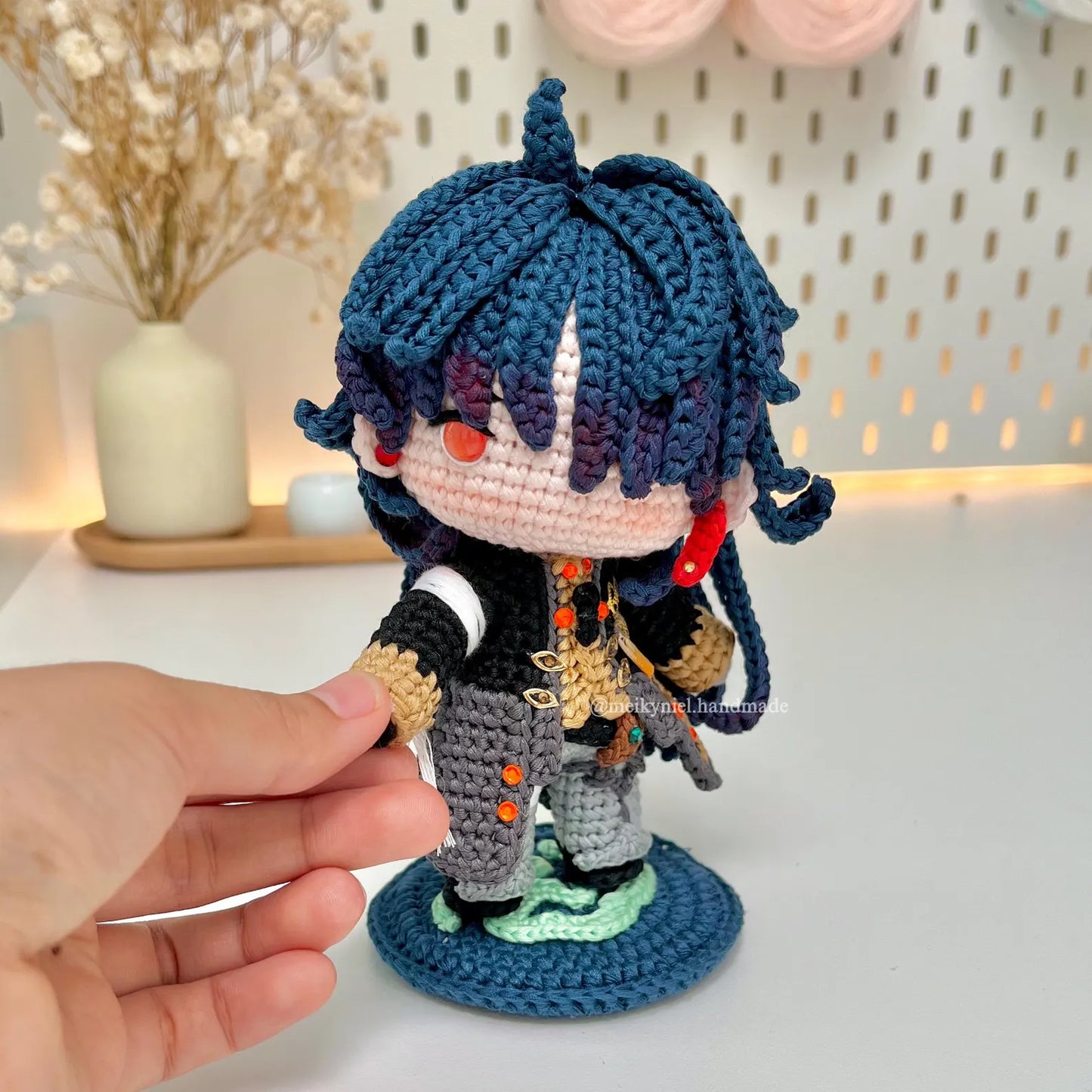 Crochet PDF Pattern: "BLADE" Chibi Amigurumi