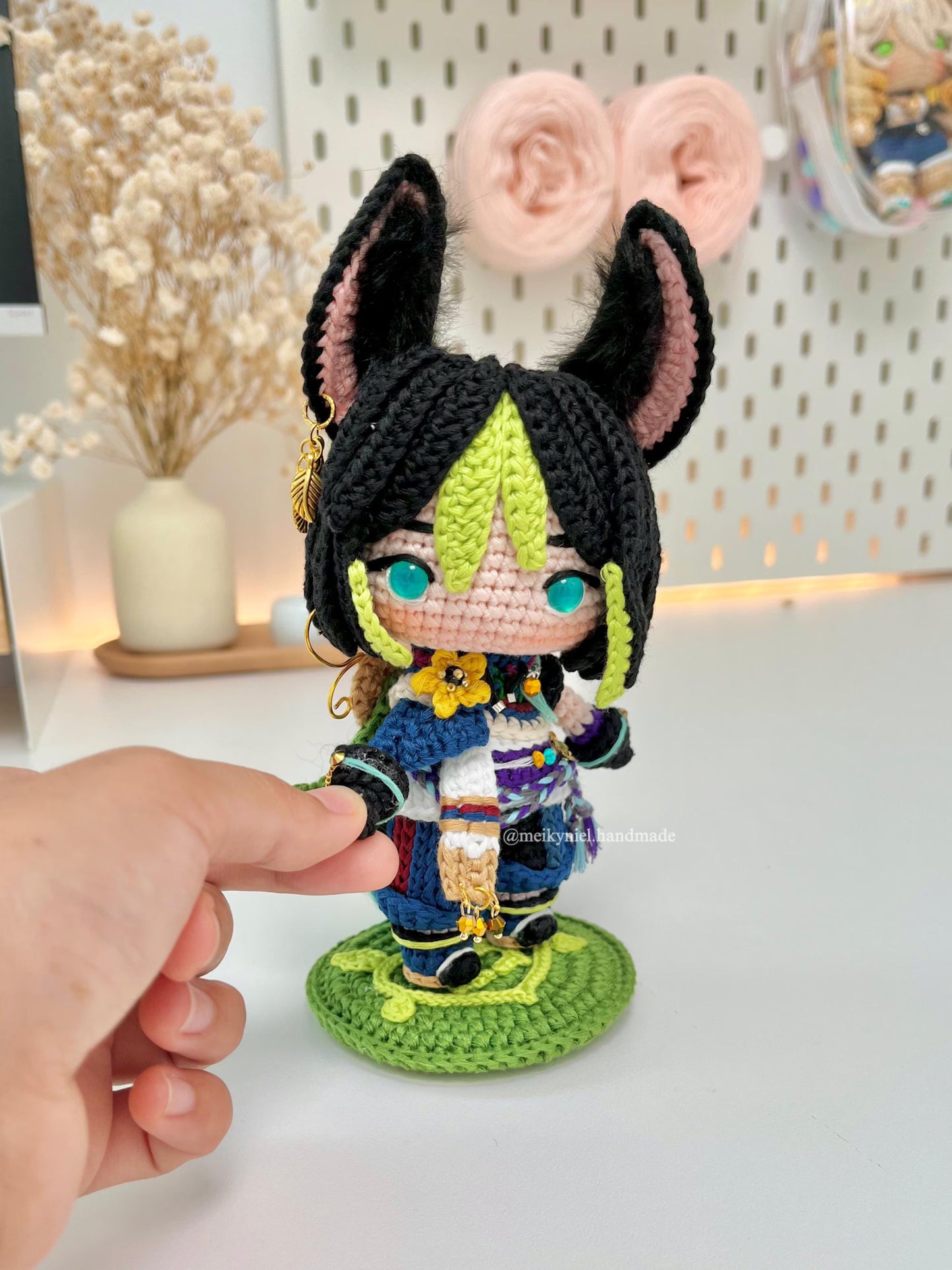 Crochet PDF Pattern: "TIGHNARI" Chibi Amigurumi