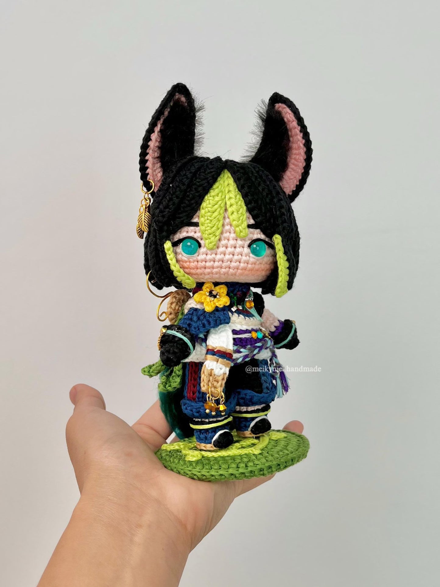 Crochet PDF Pattern: "TIGHNARI" Chibi Amigurumi