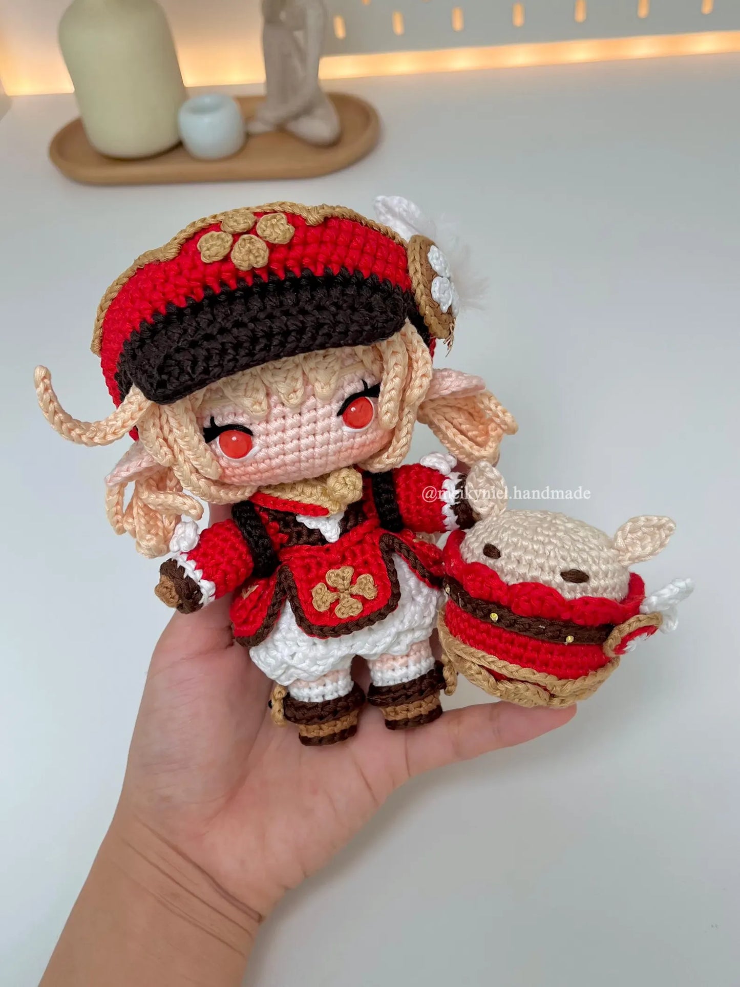 Crochet PDF Pattern: "KLEE & Jumpy Dumpty" Chibi Amigurumi