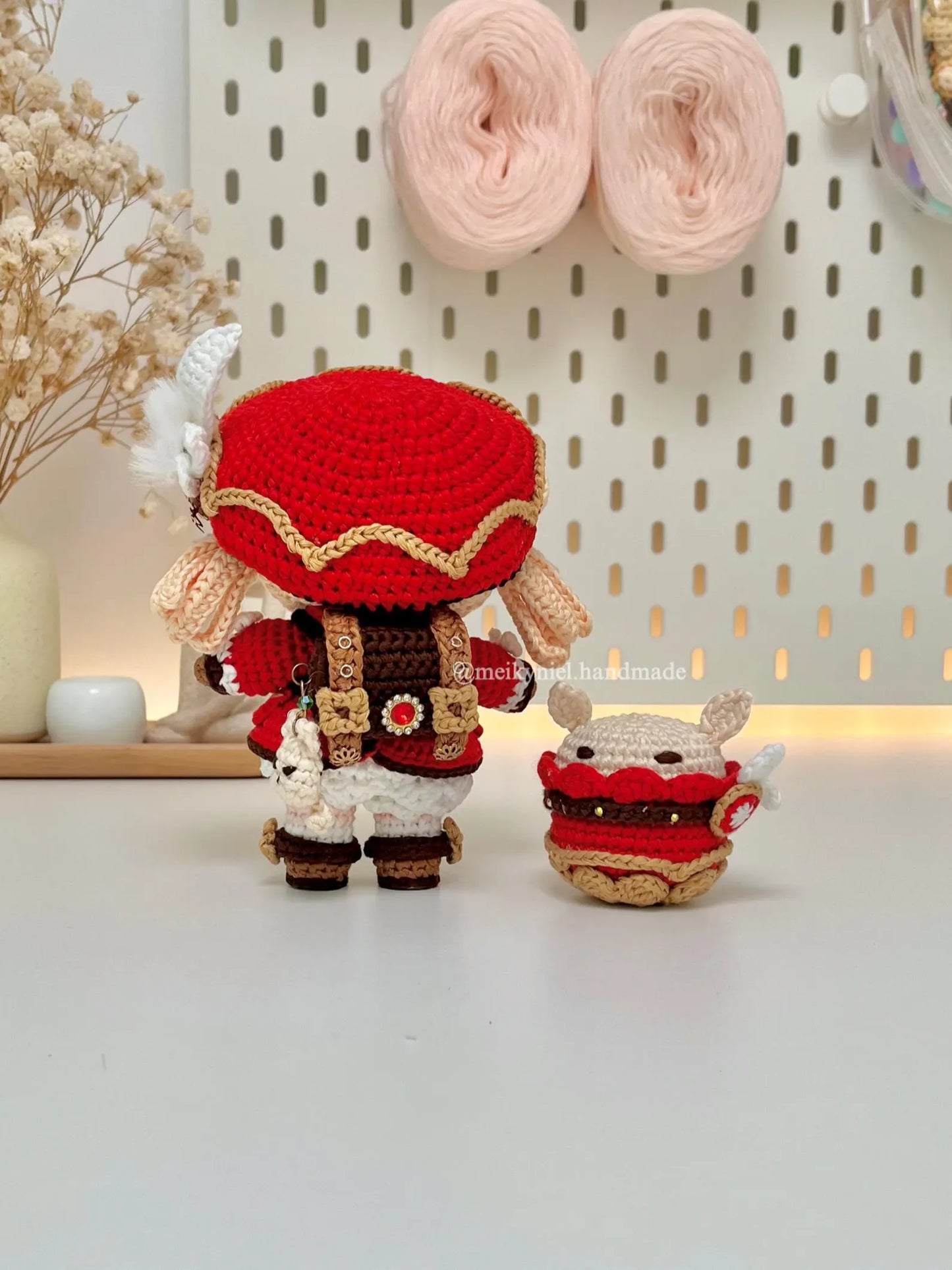 Crochet PDF Pattern: "KLEE & Jumpy Dumpty" Chibi Amigurumi