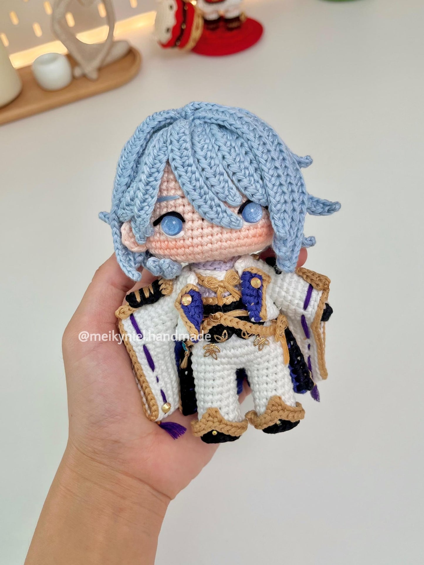 Crochet PDF Pattern: "AYATO" Chibi Amigurumi