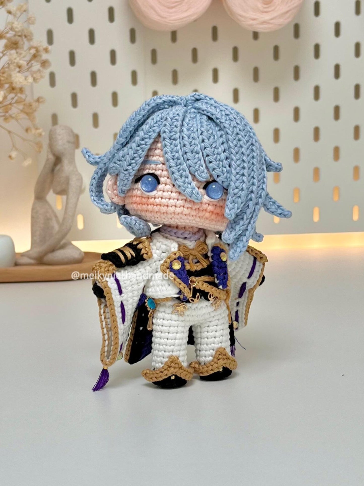 Crochet PDF Pattern: "AYATO" Chibi Amigurumi