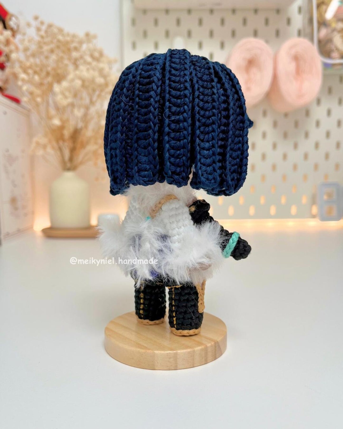 Crochet PDF Pattern: "YELAN" Chibi Amigurumi