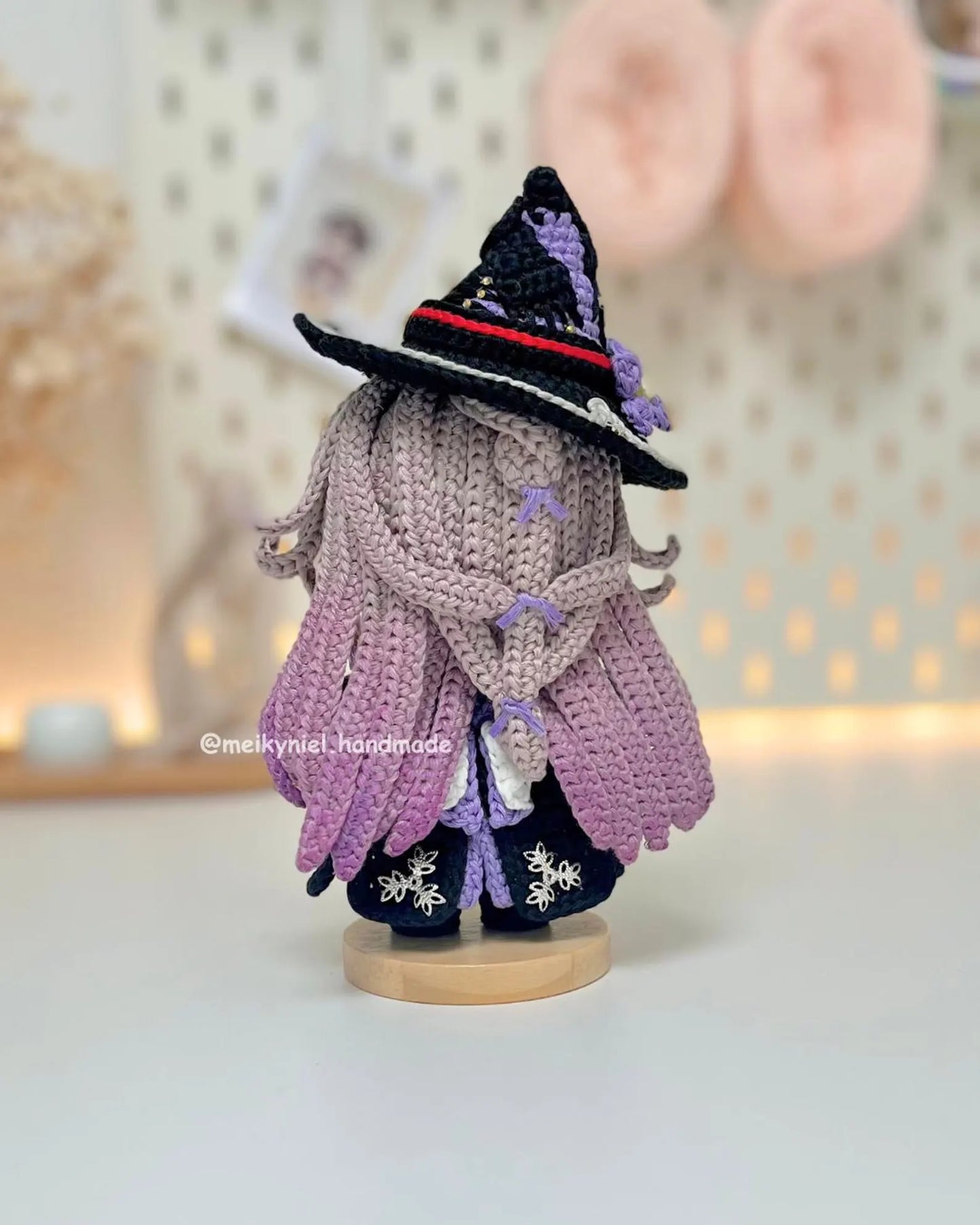 Crochet PDF Pattern: "THE HERTA" Chibi Amigurumi