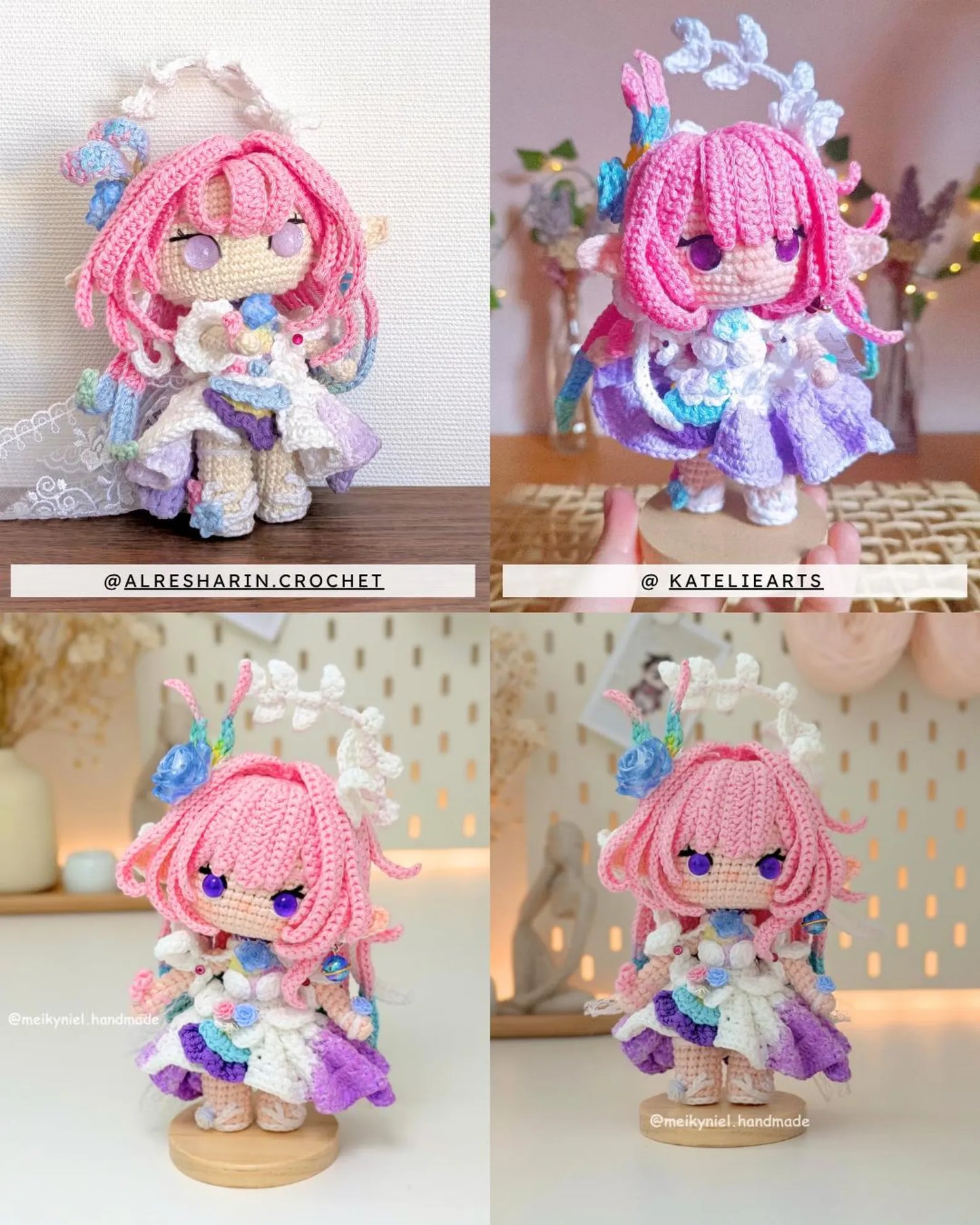 Crochet PDF Pattern: "CYRENE" Chibi Amigurumi