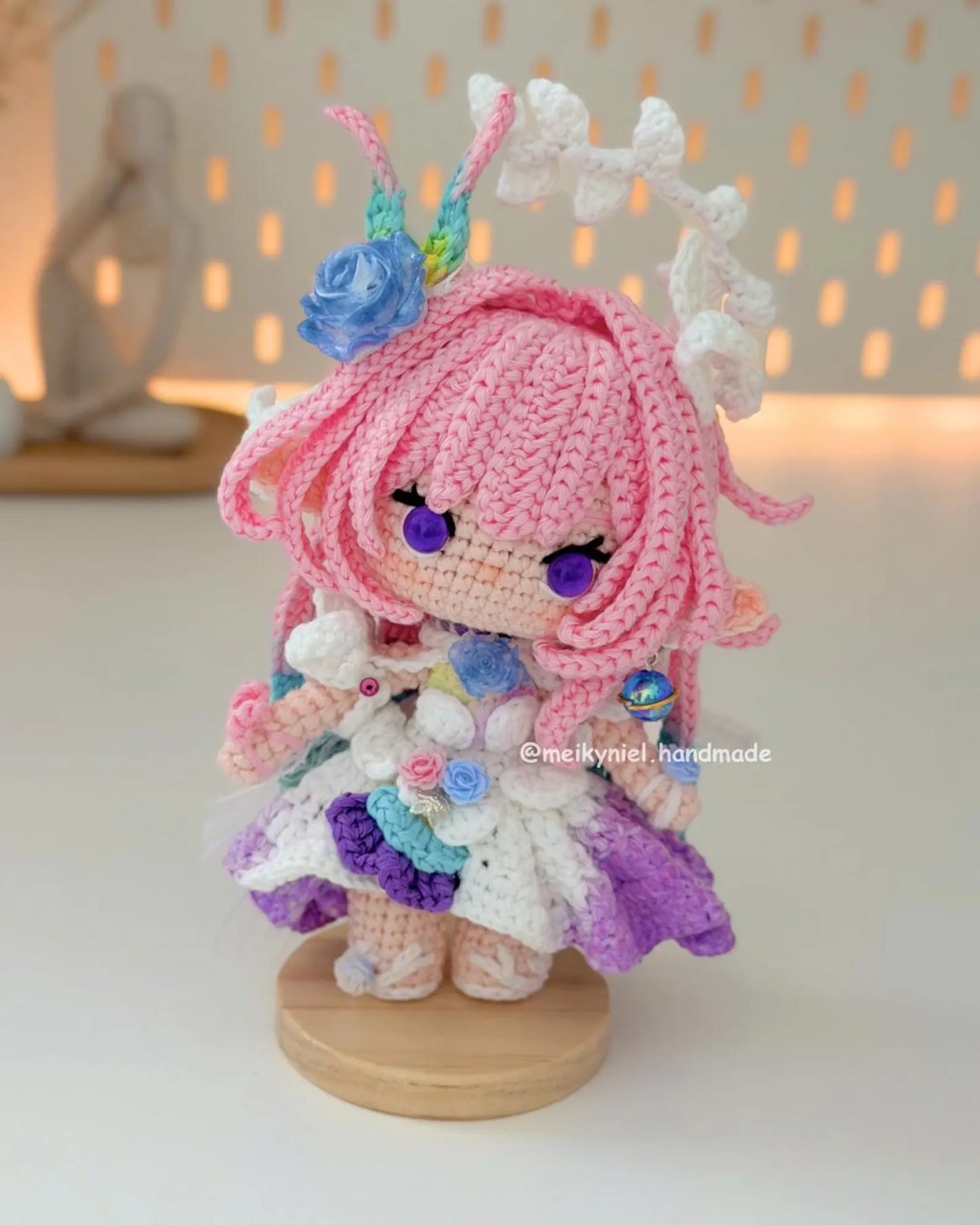 Crochet PDF Pattern: "CYRENE" Chibi Amigurumi