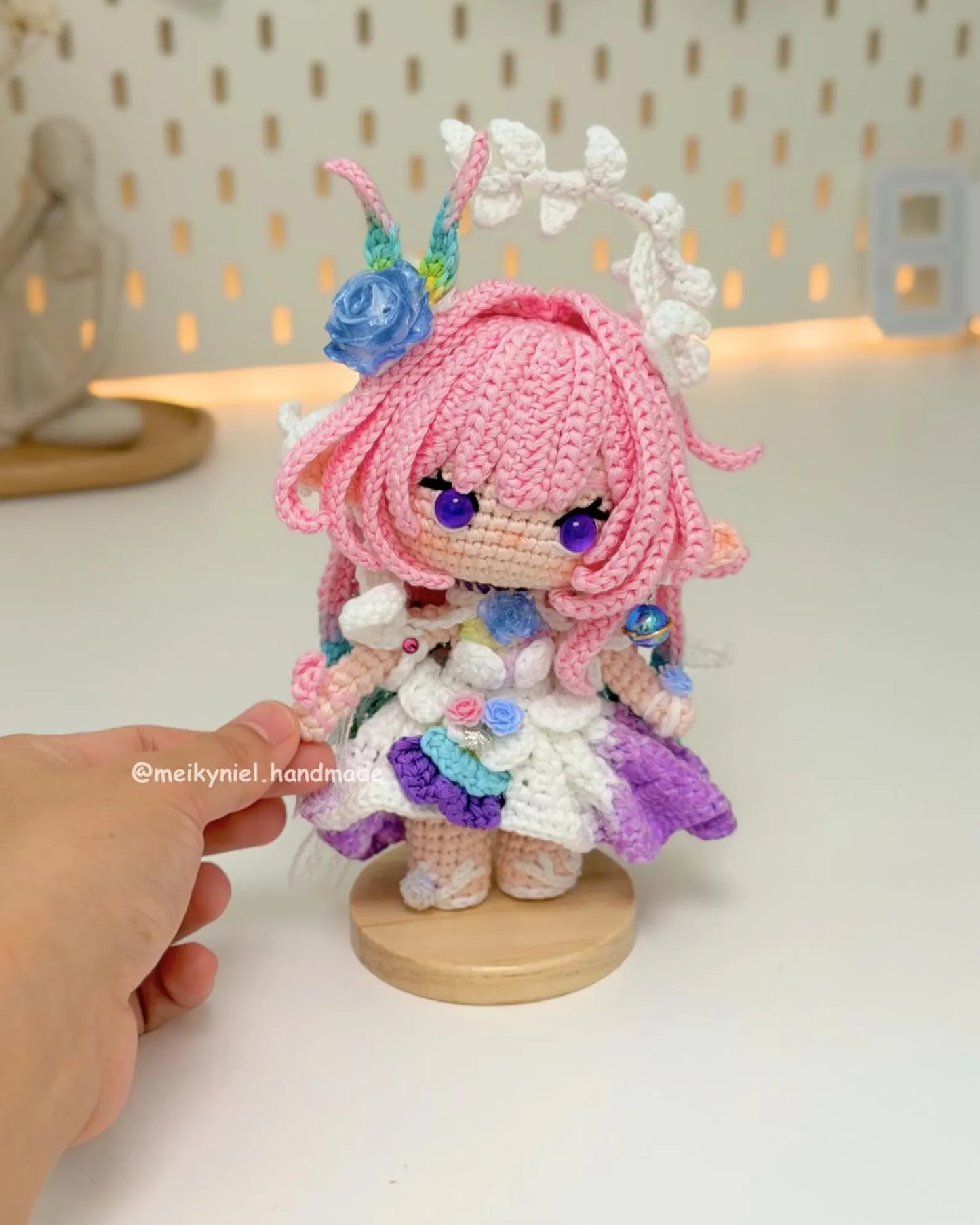 Crochet PDF Pattern: "CYRENE" Chibi Amigurumi
