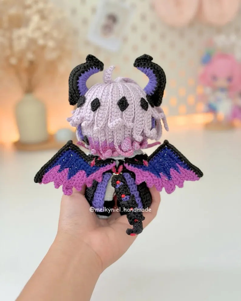 Crochet PDF Pattern: "DURIN" Chibi Amigurumi