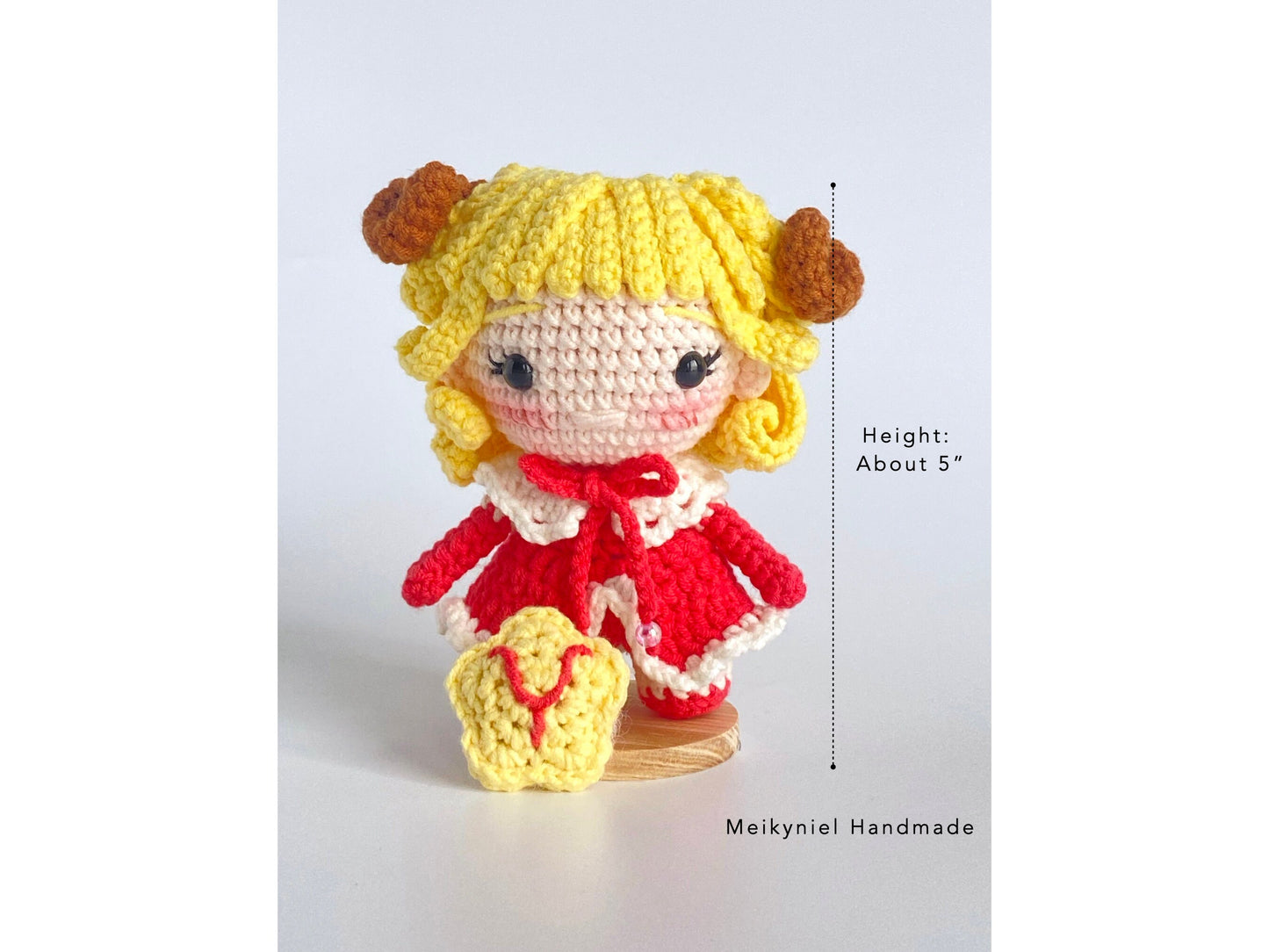Crochet Doll Pattern : Chibi Star Sign "Aries" Amigurumi Crochet Doll