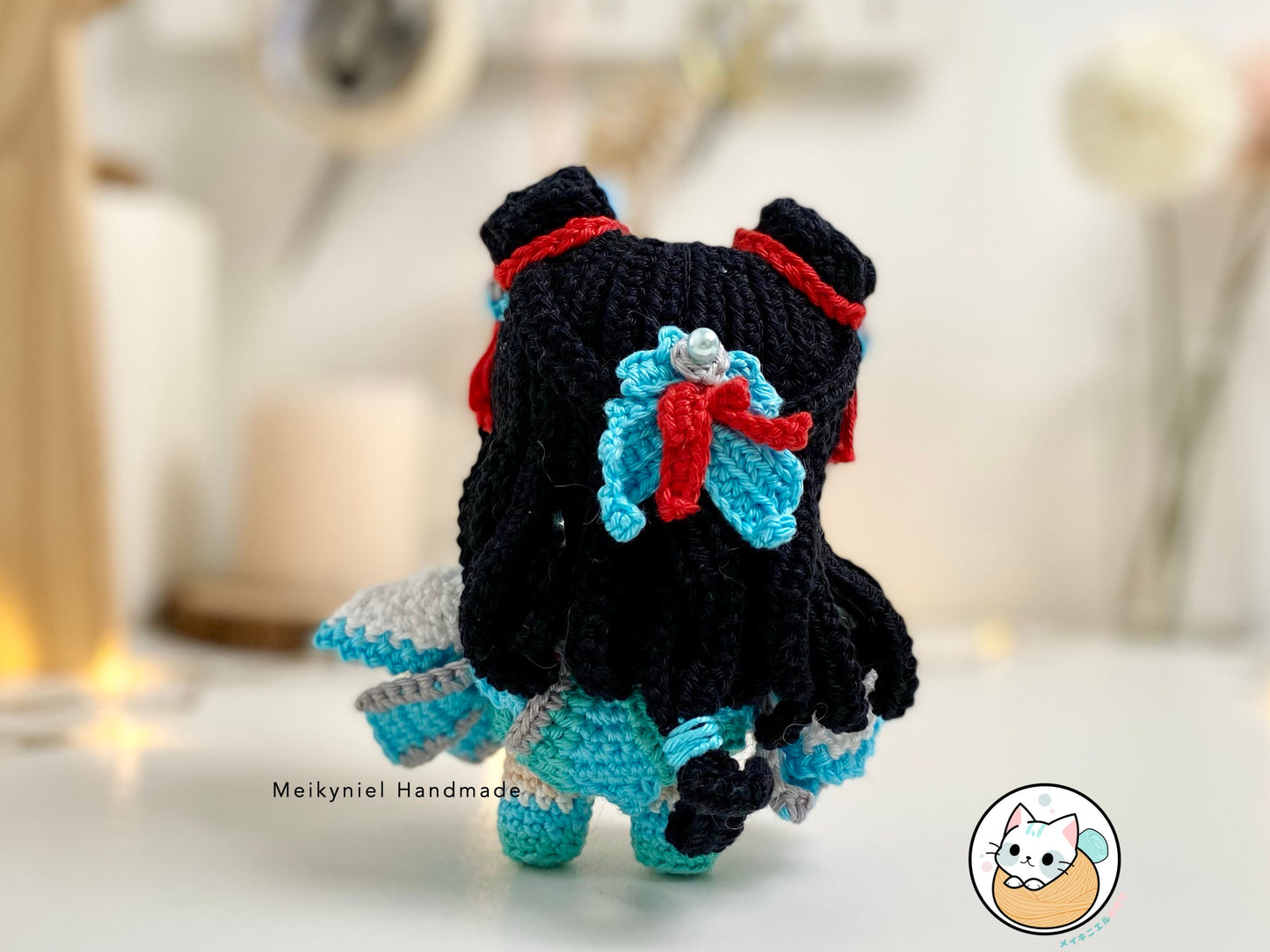 Crochet PDF Pattern : Chibi Amigurumi "Kagura"