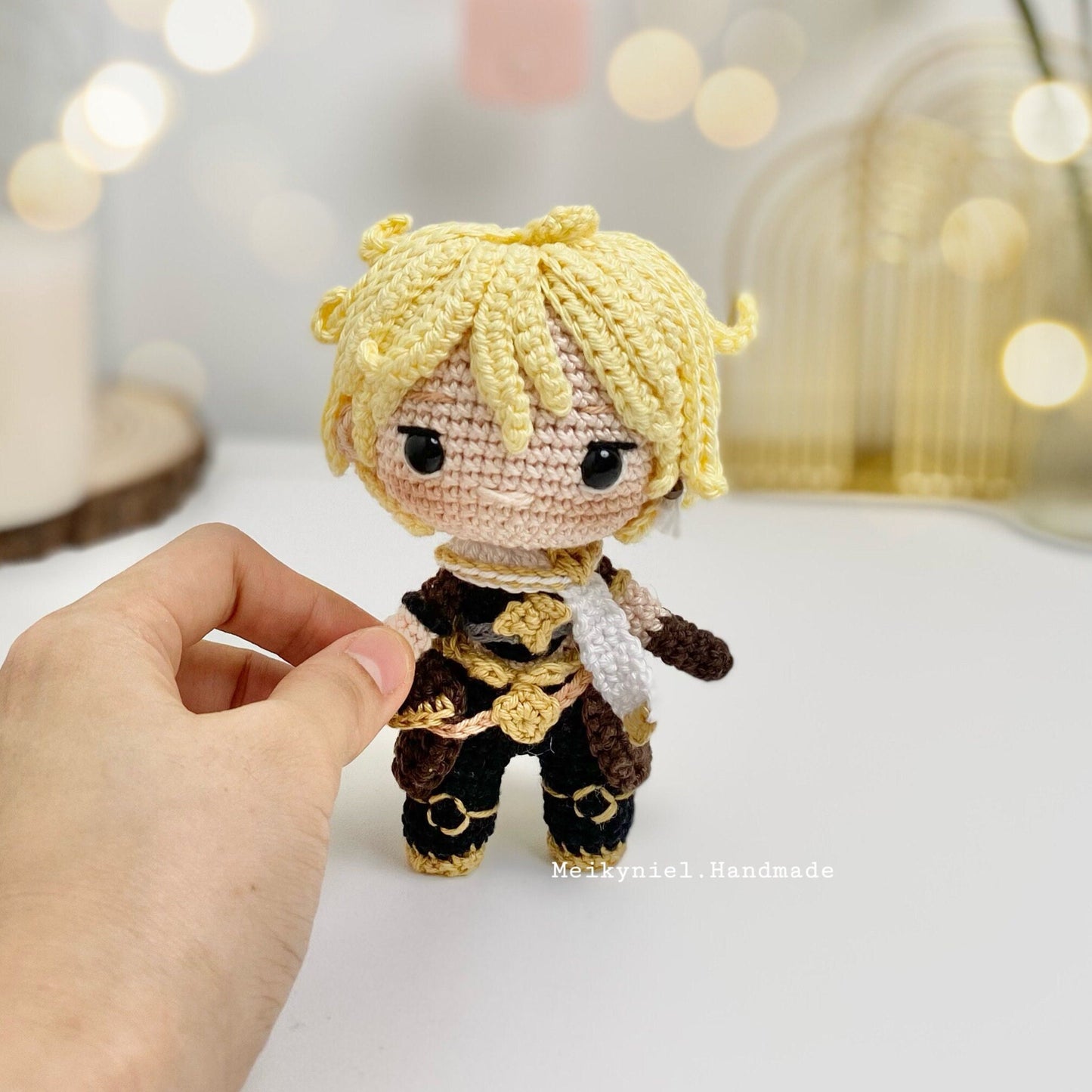 Crochet PDF Pattern : "Aether" Chibi Amigurumi