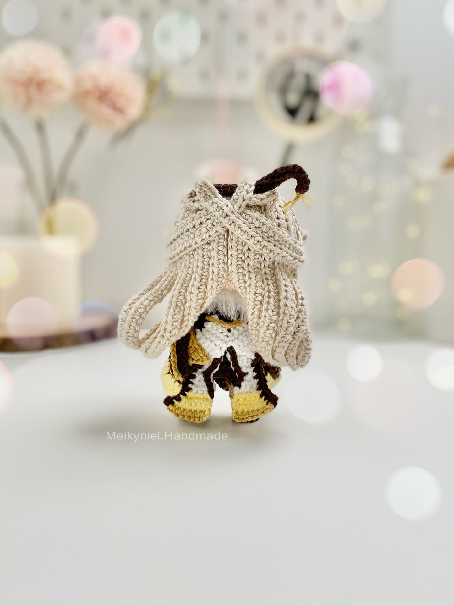 Crochet PDF Pattern: "Ningguang" Chibi Amigurumi