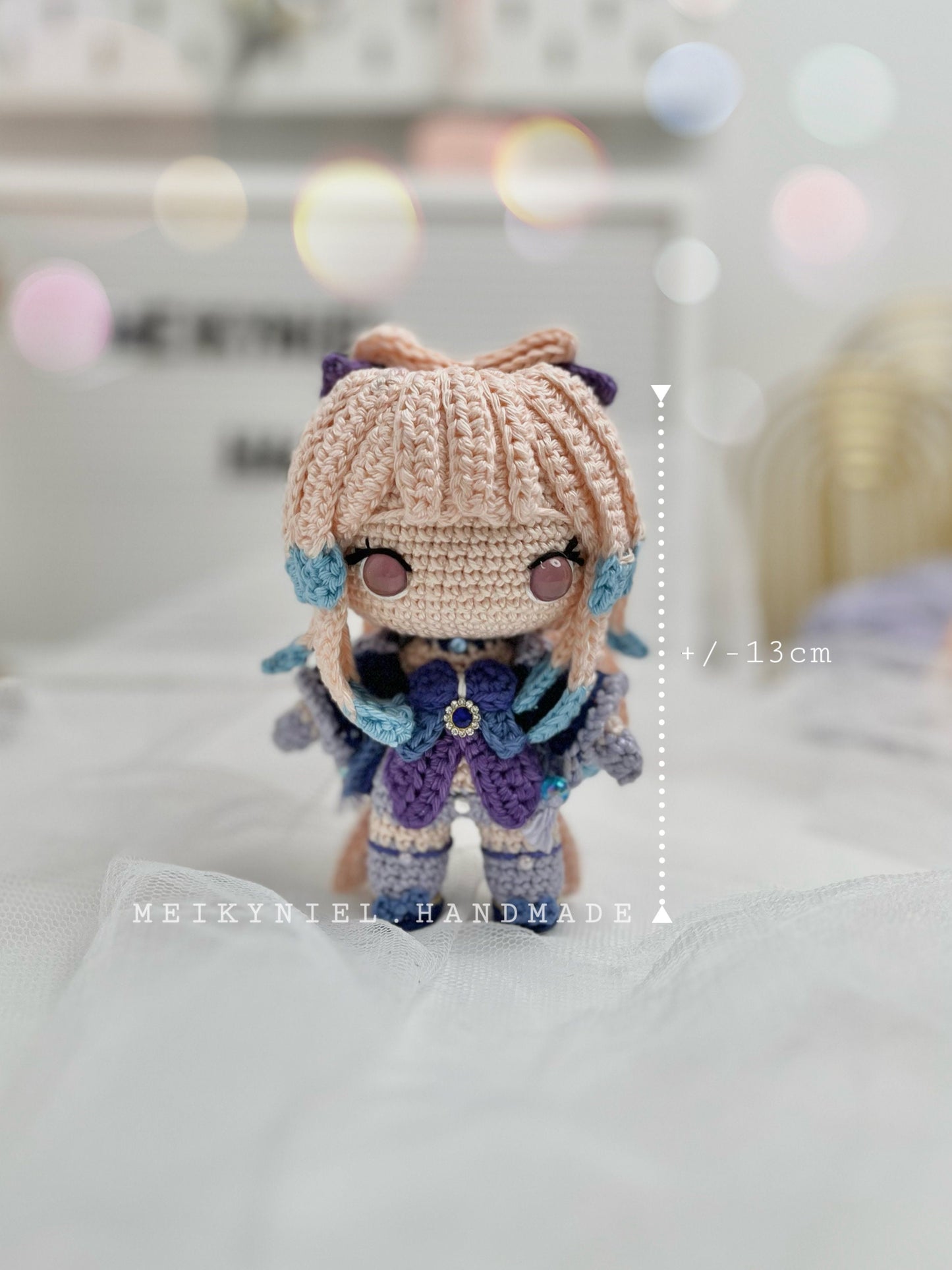 Crochet PDF Pattern: "Kokomi" Chibi Amigurumi