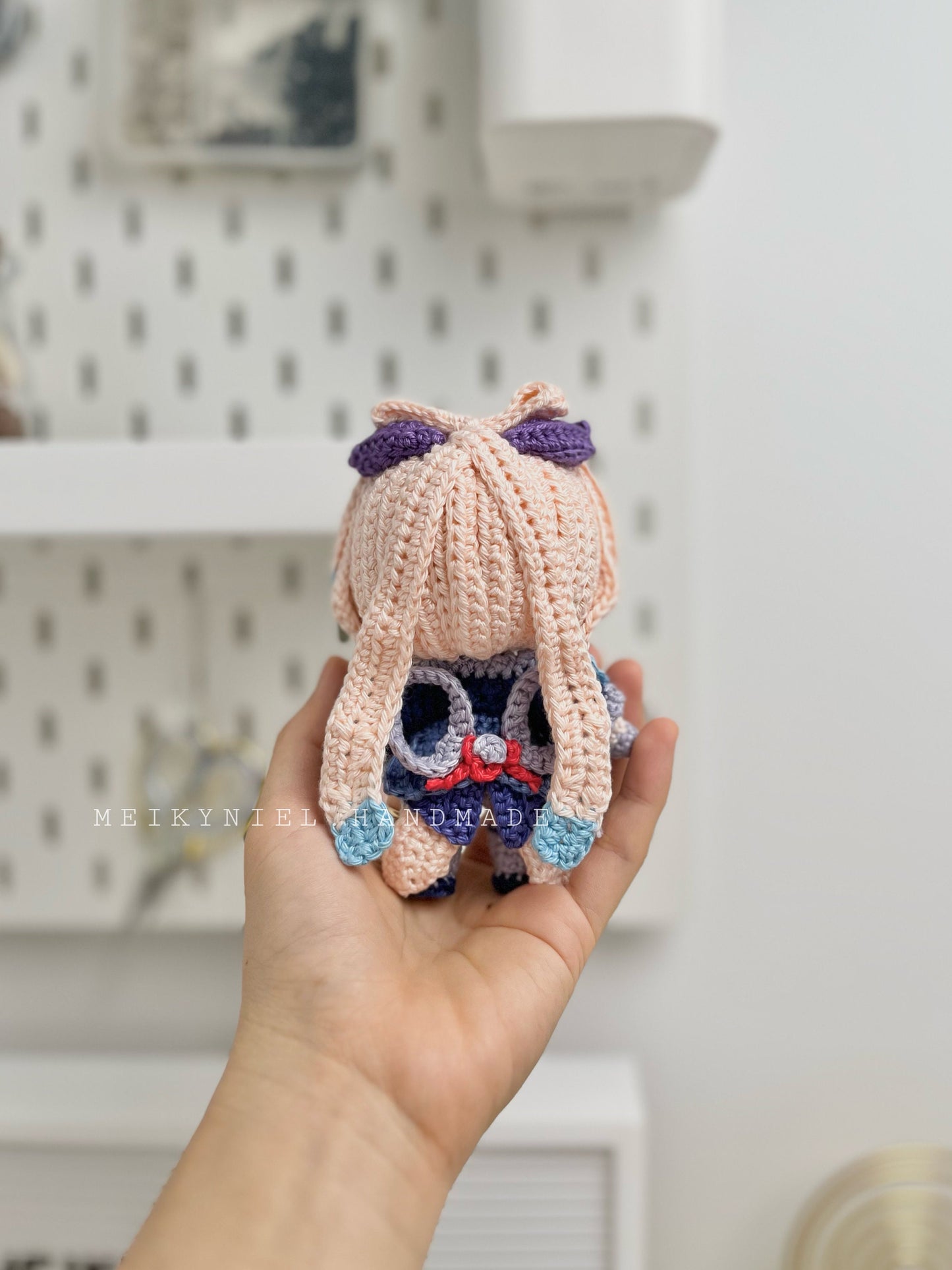 Crochet PDF Pattern: "Kokomi" Chibi Amigurumi