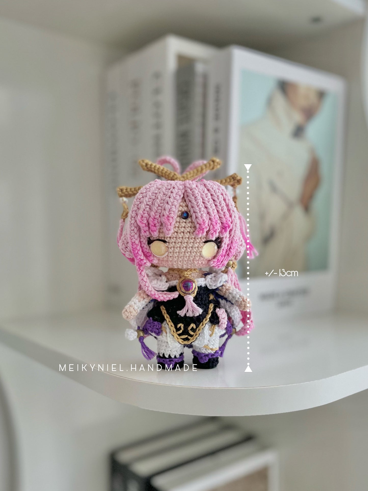 Crochet PDF Pattern: "Fu Xuan" Chibi Amigurumi