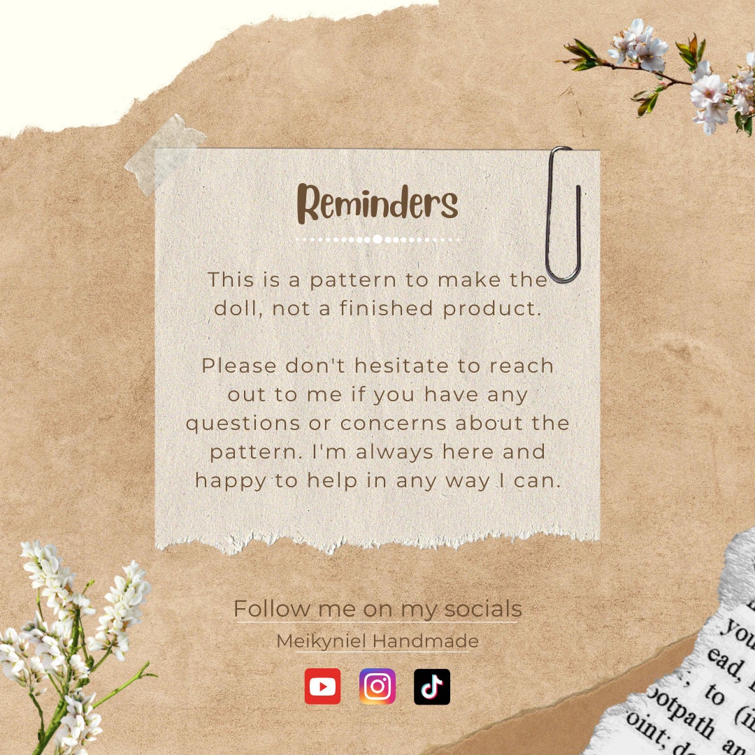 Crochet PDF Pattern: "NAHIDA" Chibi Amigurumi