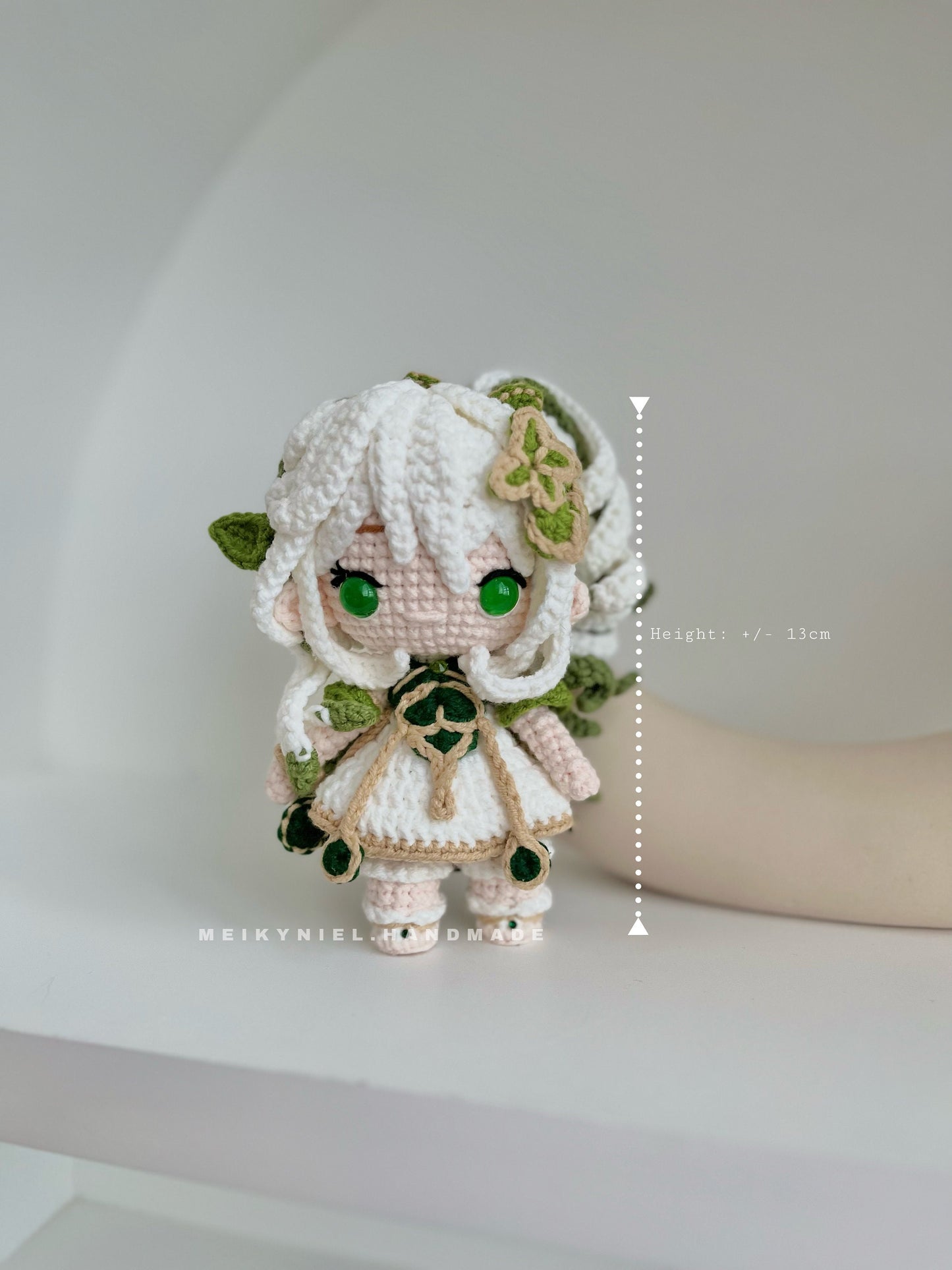 Crochet PDF Pattern: "NAHIDA" Chibi Amigurumi