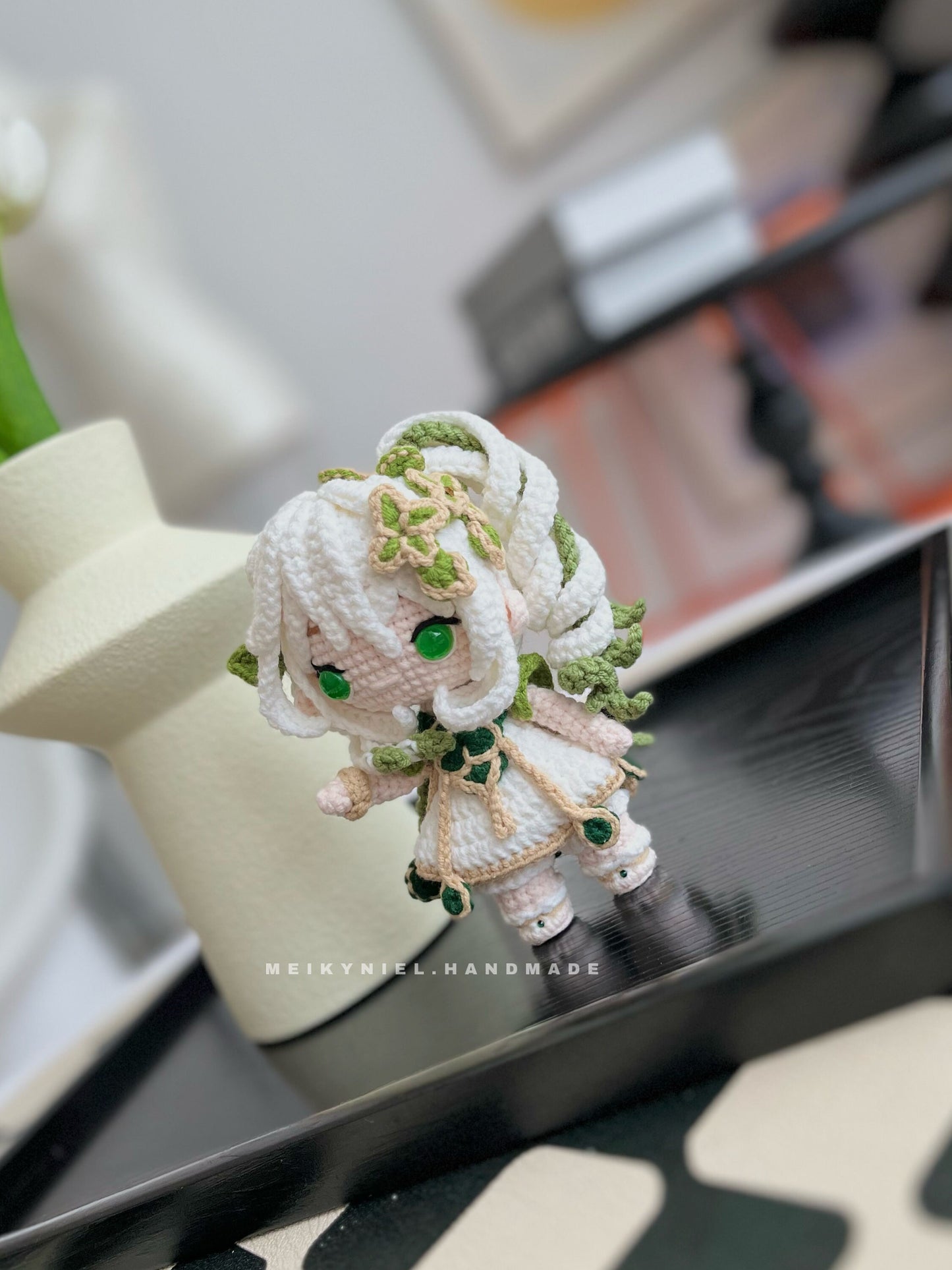 Crochet PDF Pattern: "NAHIDA" Chibi Amigurumi