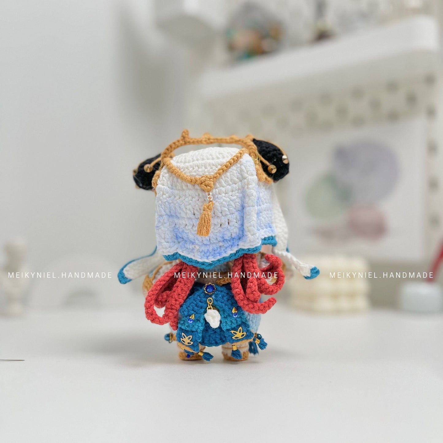Crochet PDF Pattern: "NILOU" Chibi Amigurumi