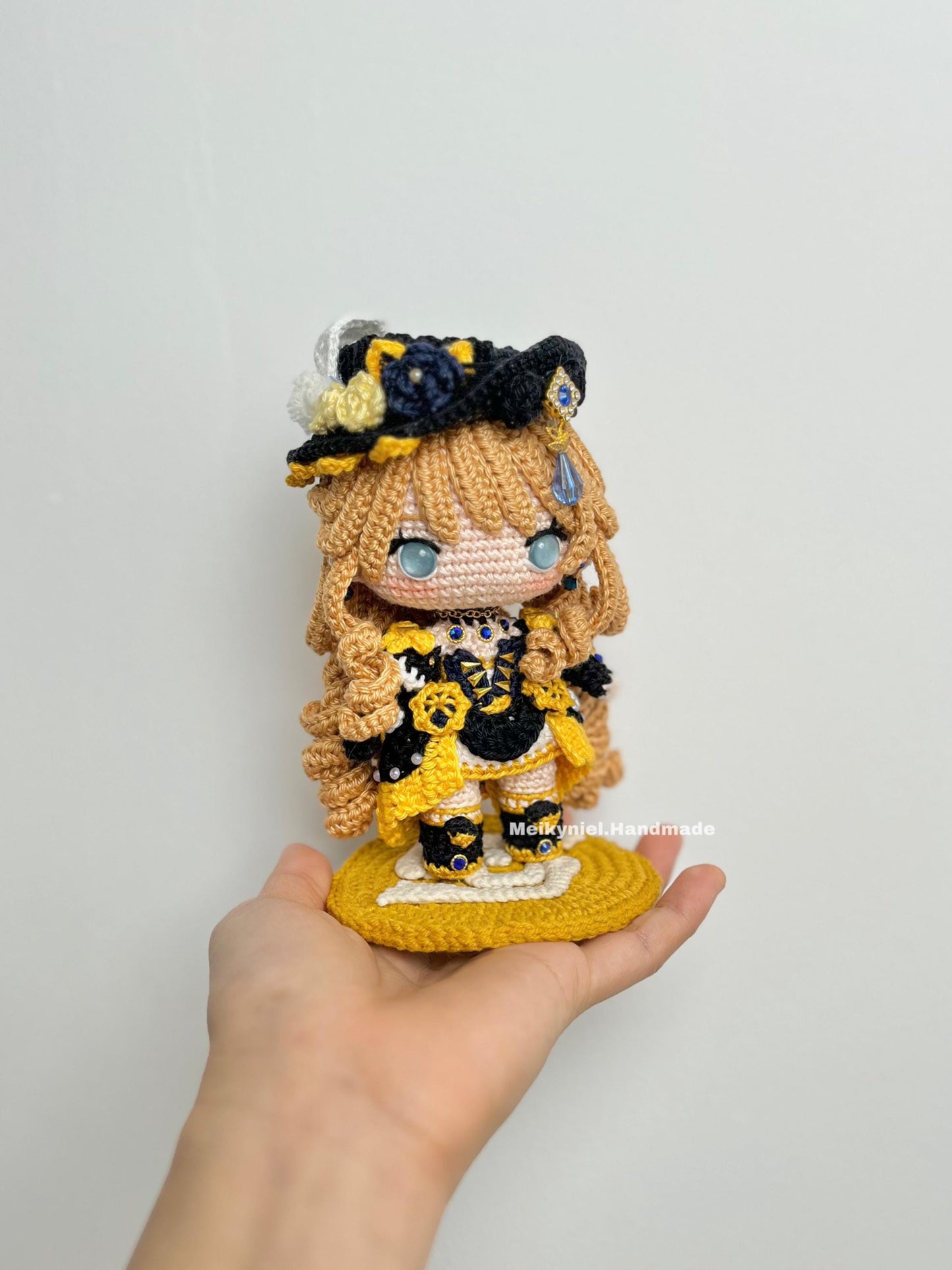 Crochet PDF Pattern: "NAVIA" Chibi Amigurumi
