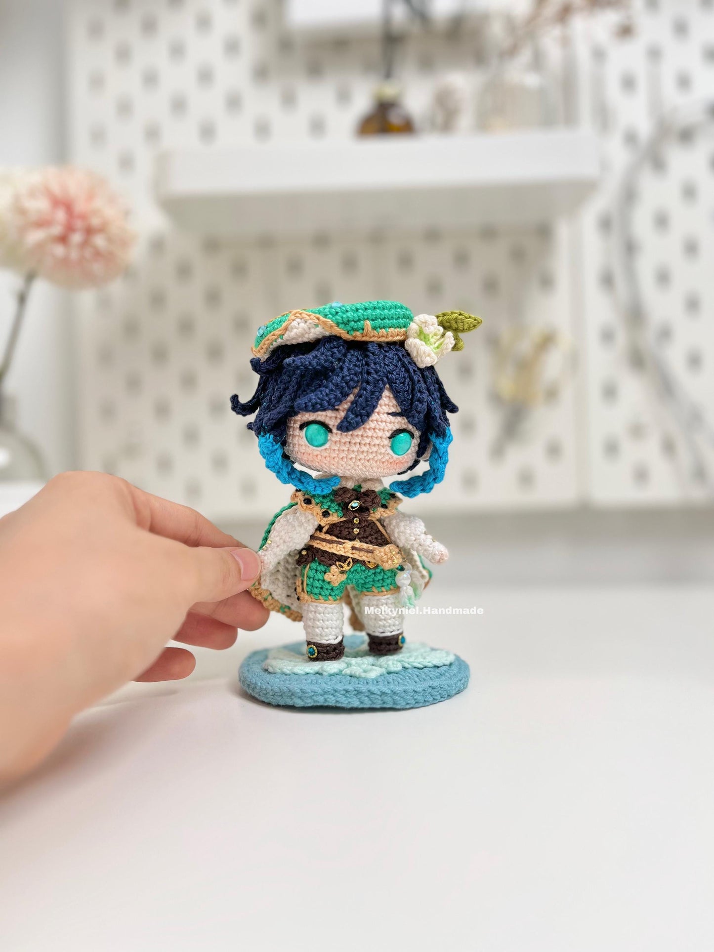 Crochet PDF Pattern: "VENTI" Chibi Amigurumi