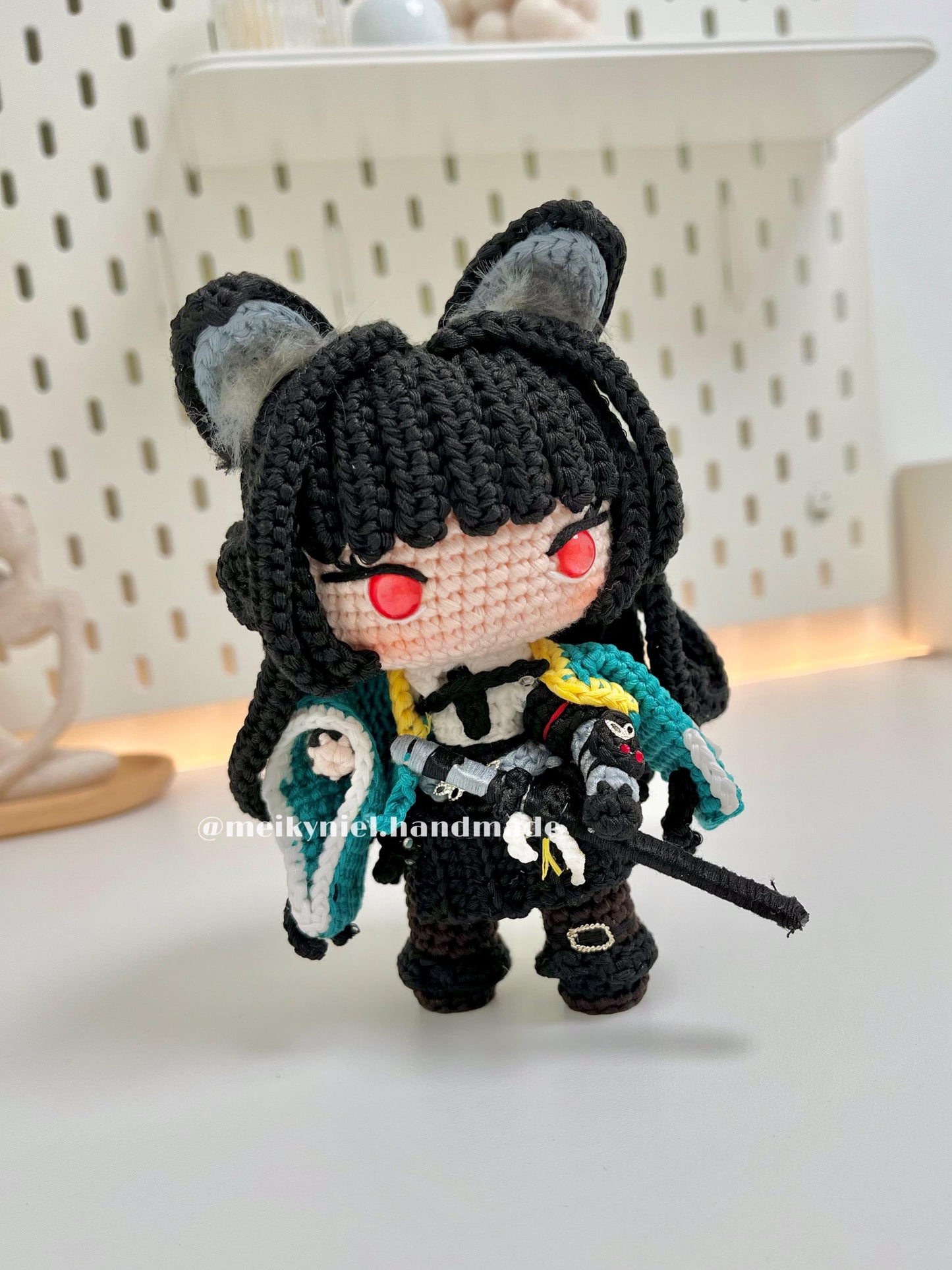 Crochet PDF Pattern: "MIYABI" Chibi Amigurumi