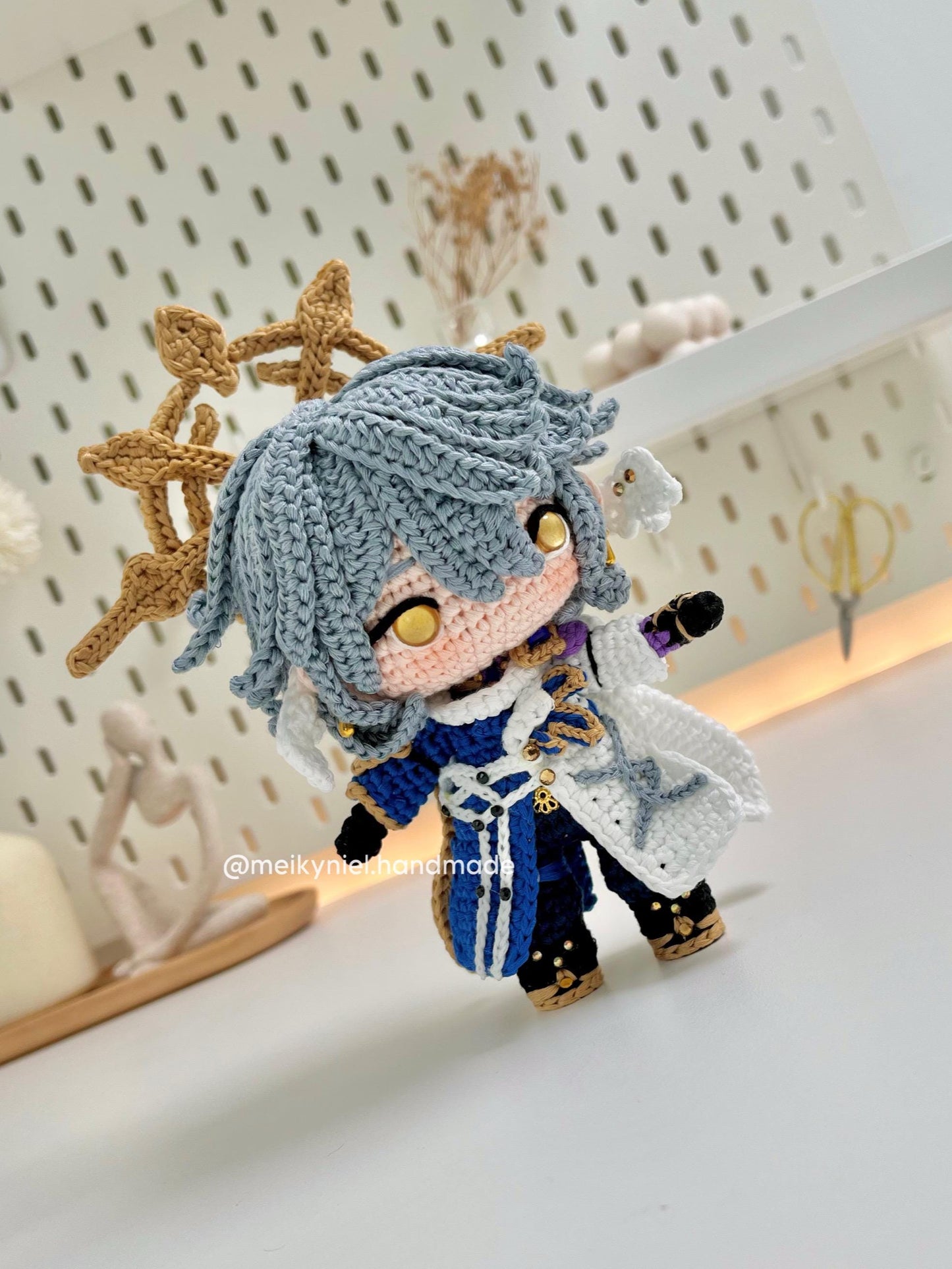Crochet PDF Pattern: "SUNDAY" Chibi Amigurumi